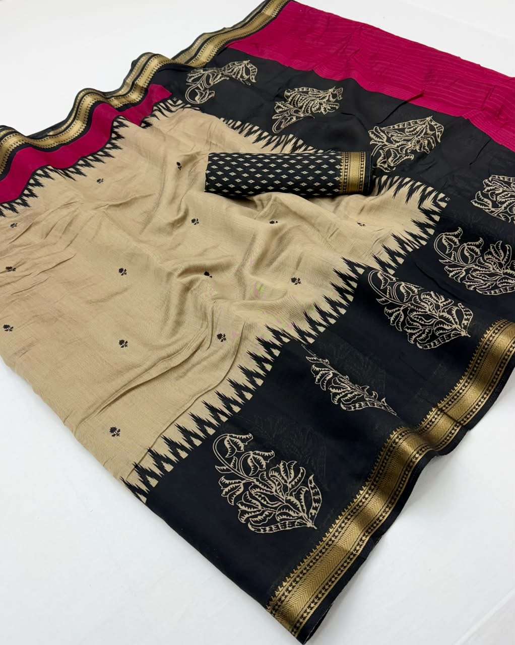  Kazari Series mal cotton made of soft cotton fabric saree wholesale in surat