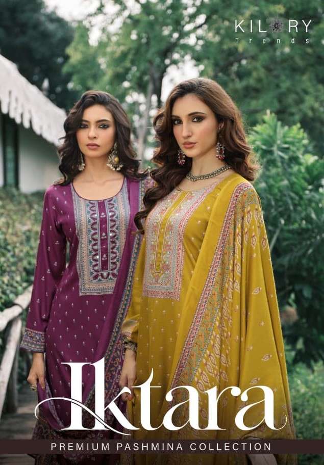 KILORY TRENDS IKTARA VISCOSE PASHMINA DIGITAL AARI WORK SUIT...