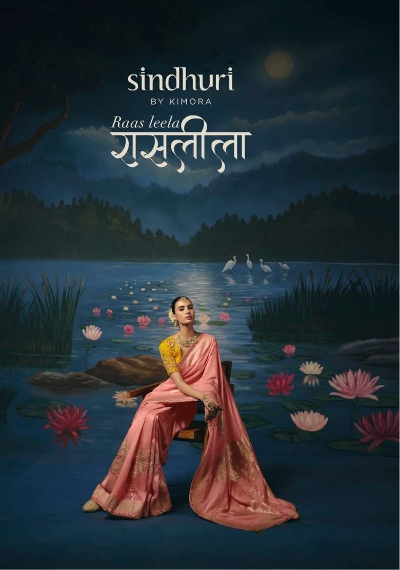  Kimora Raas leela Vol 42 Dola Silk fabric saree wholesale in surat