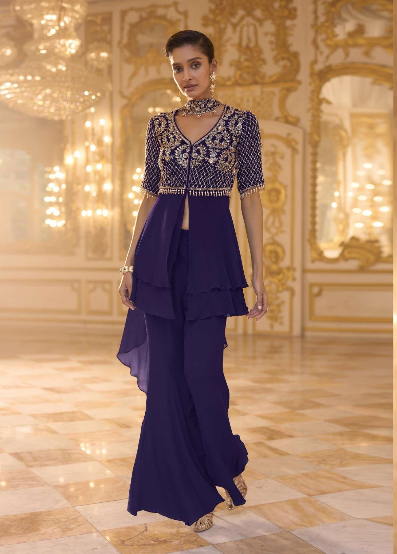 KIMORA SUIT LABEL VOLUME 4 LK 013 TO LK 017 SHIMER SEQUENCE SHARARA SUIT RICH PARTY WEAR 