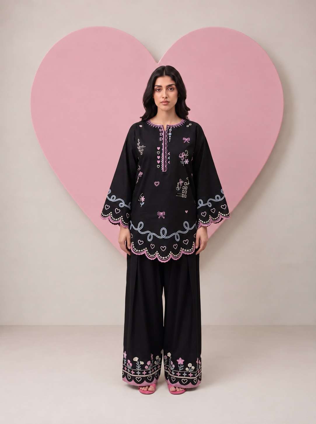 M 4919 READYMADE COTTON FLEX DESIGN PAKISTANI TREND 3 PIECE SUIT DAILY WEAR RESELLER BUY