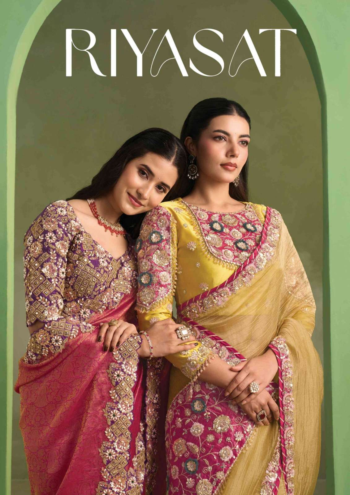 MAHOTSAV MOHMANTHAN 27400 RIYASAT SAREE WHOLESALE IN SURAT