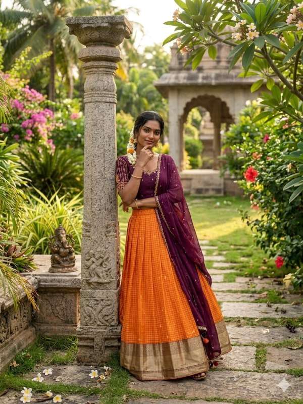 Mayuraa Pure Rangoli Silk fabric lehenga choli wholesale in surat