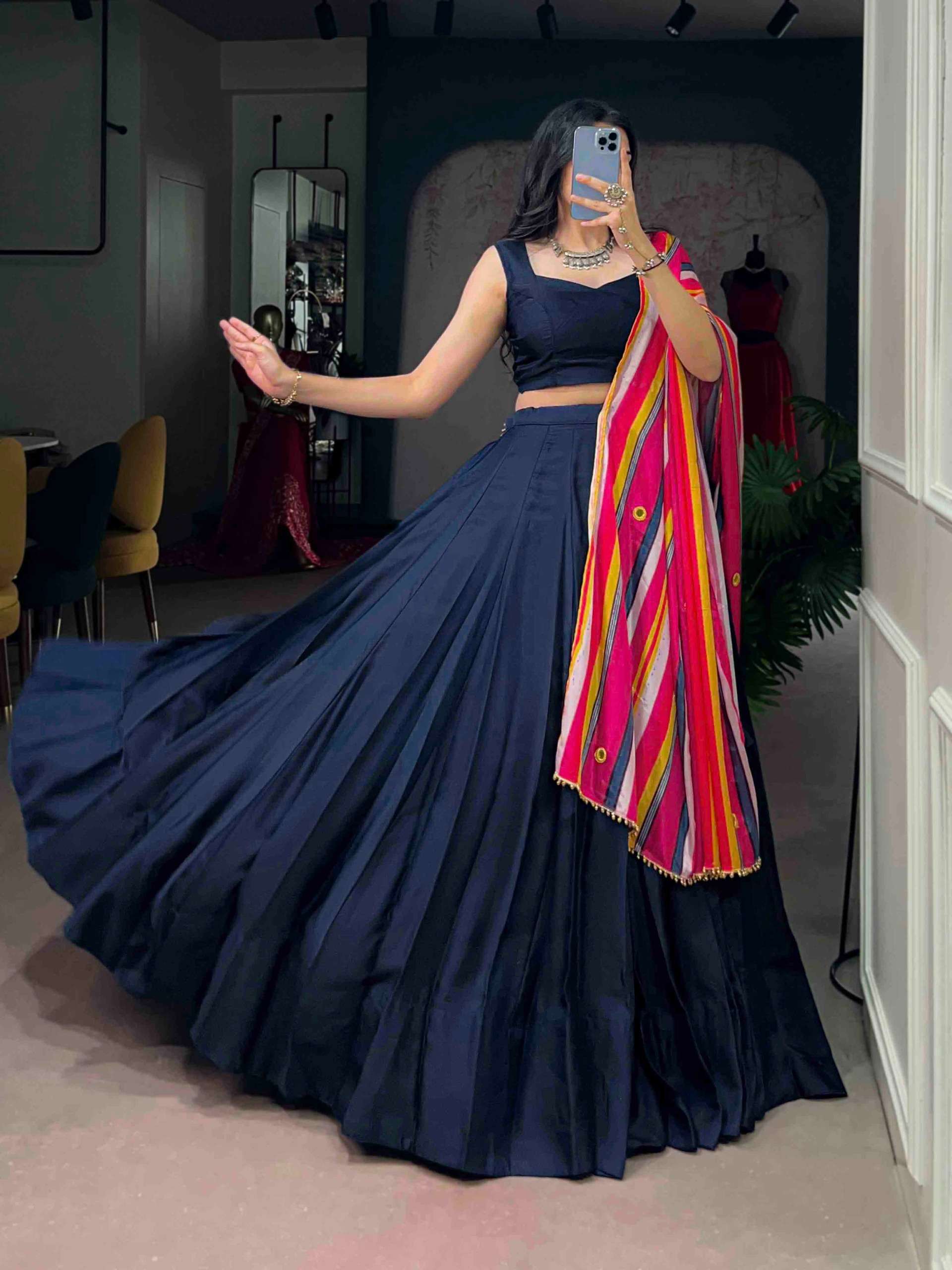 Moonga Silk Fabric lehenga choli perfect blend of traditional charm and modern elegance reseller in surat 1729 