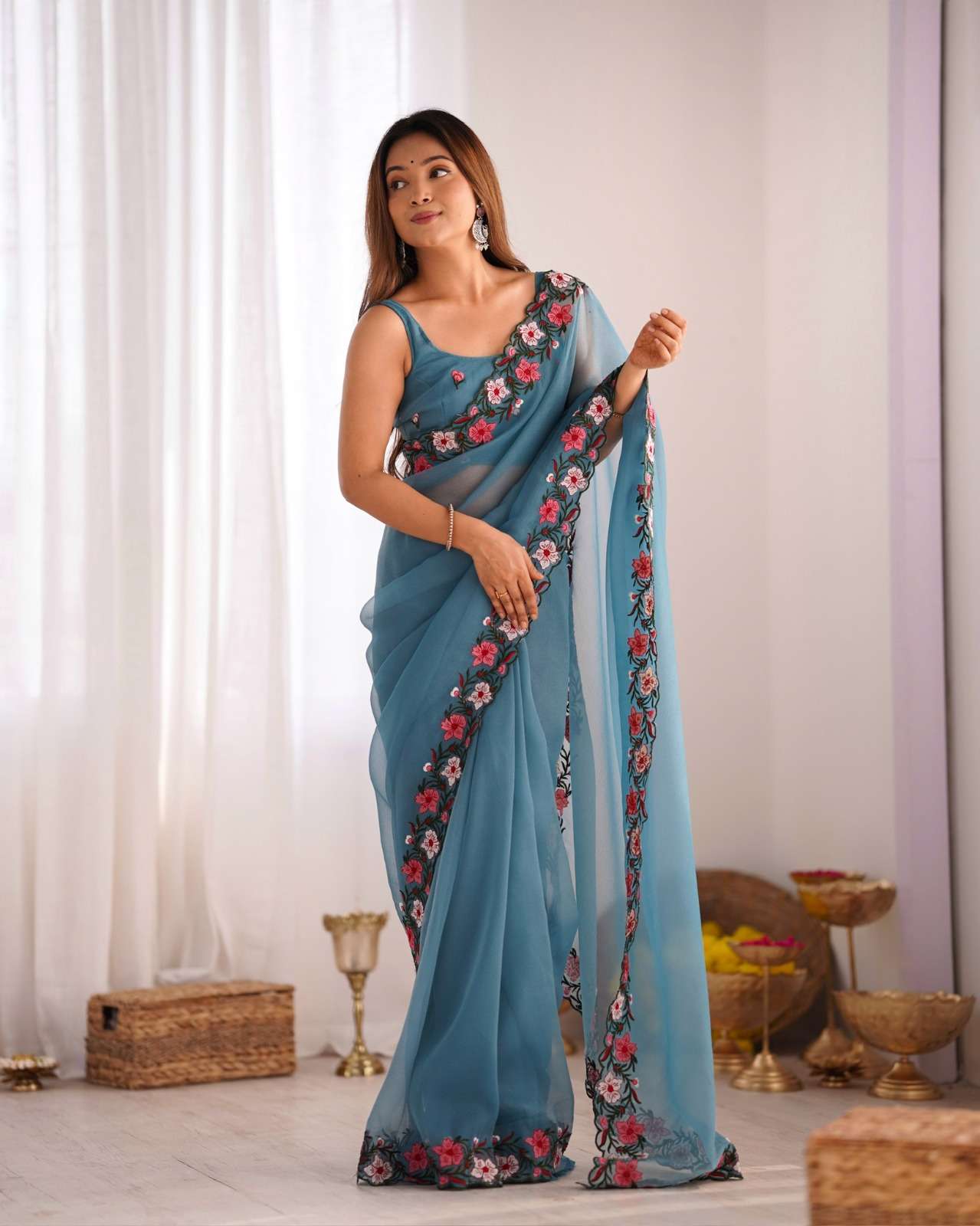 Most beautiful candy crush fabric saree collection supplier...