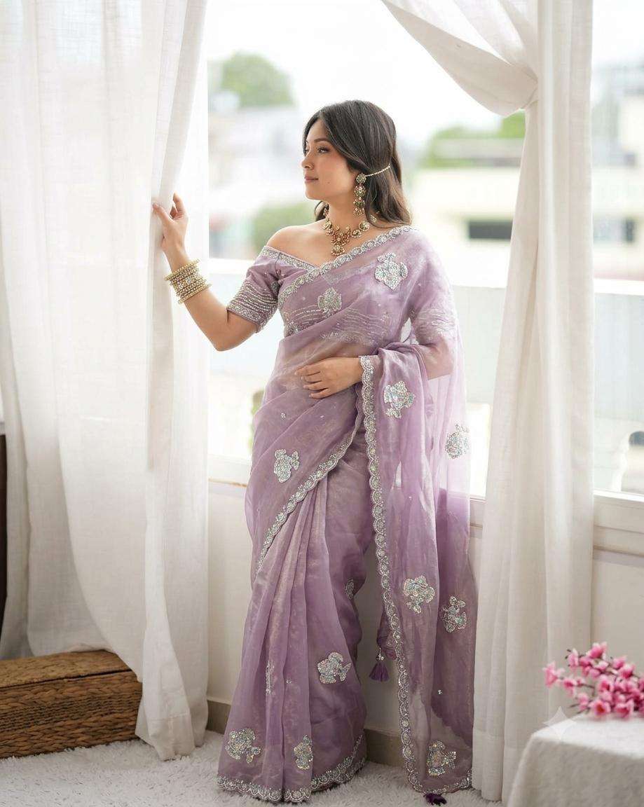  New Bollywood NC moss chiffon Fancy fabric reseller in surat MP 704 