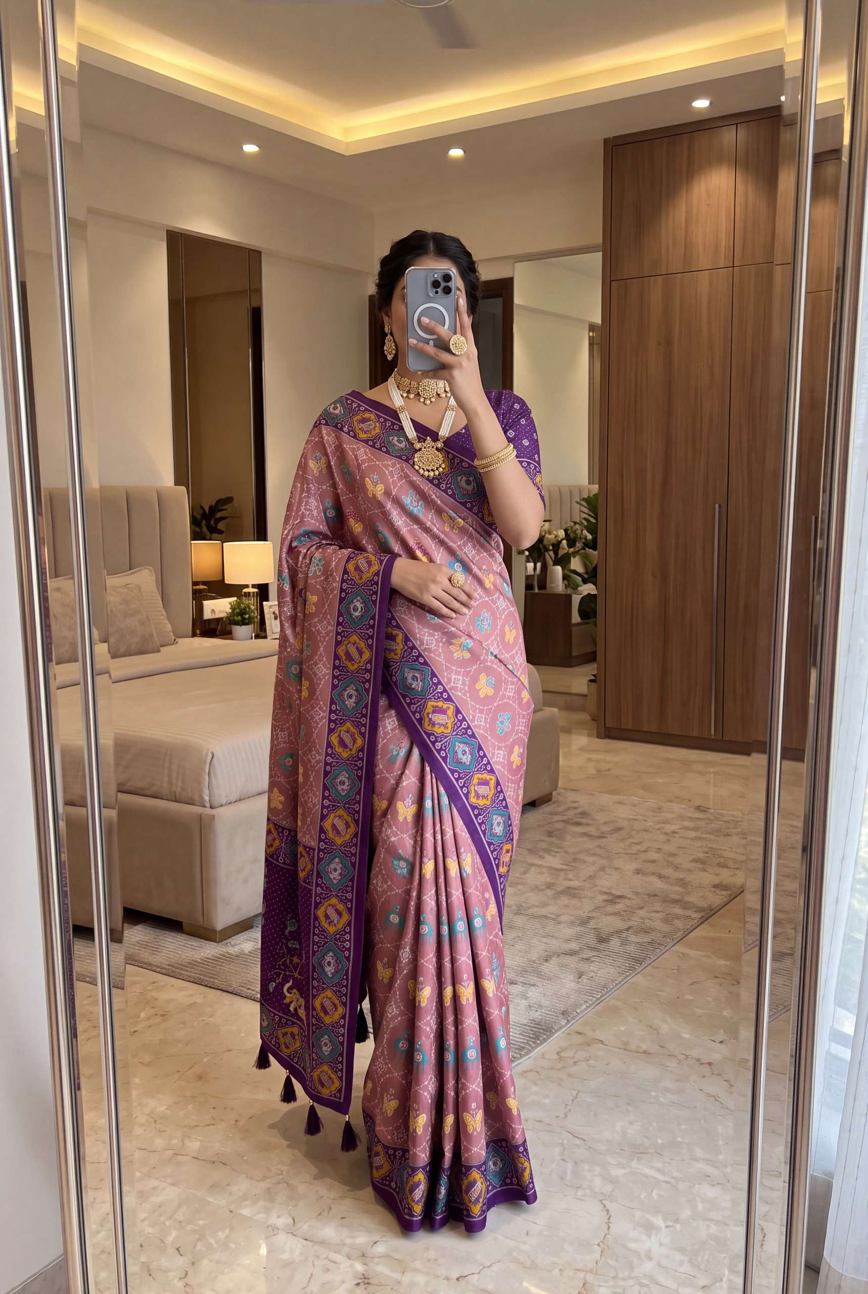 New Launch Patola Vol 4 Super Soft Premium silk fancy fabric saree supplier in surat