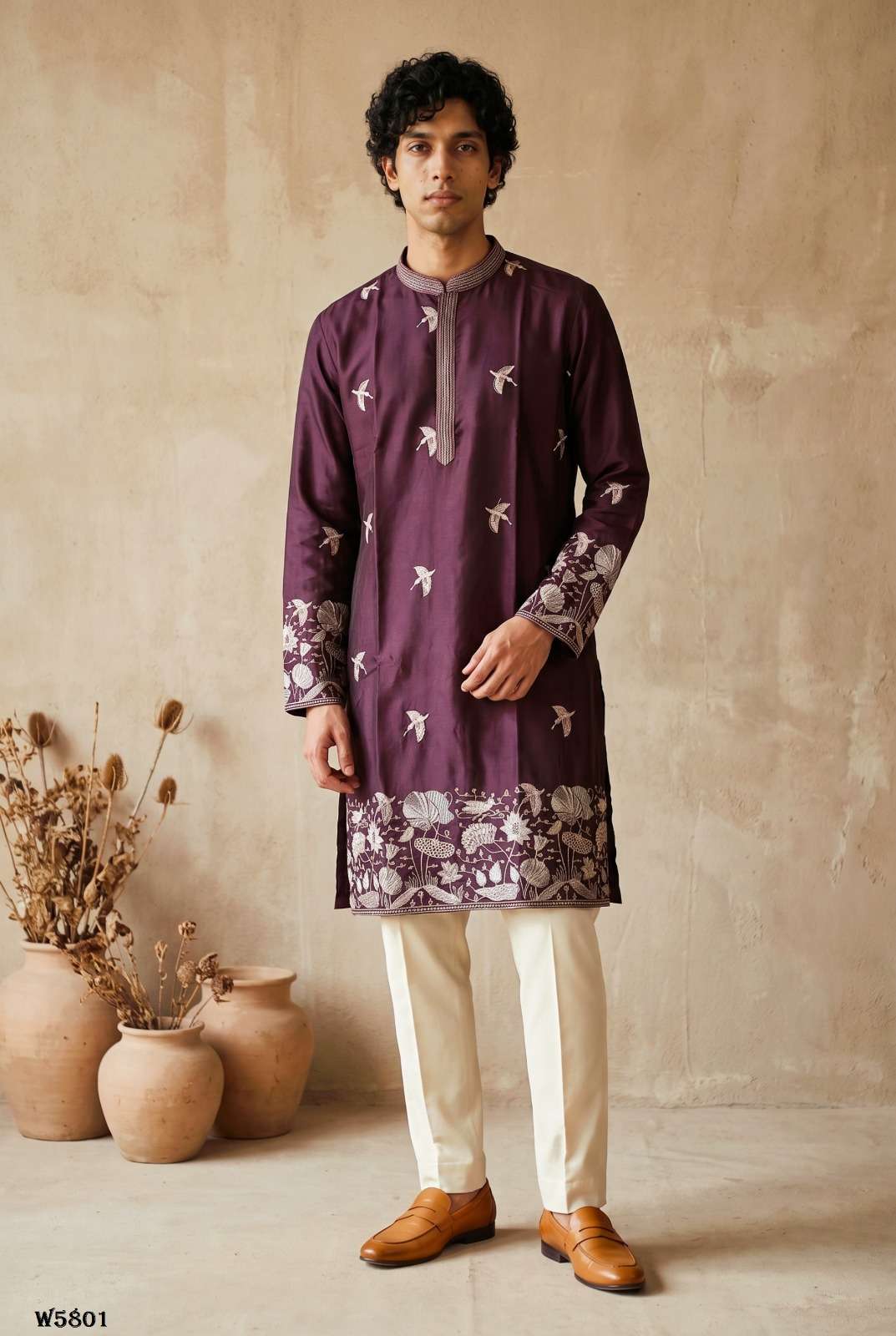 OUTLUK WEDDING 58 WEDDING MENS WEAR SILK KURTA PANT COLLECTION BUY GUJARATIS