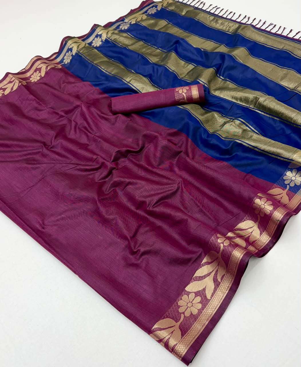 RajMata Series Tapti cotton soft and pure cotton fabric Sarre reseller in surat