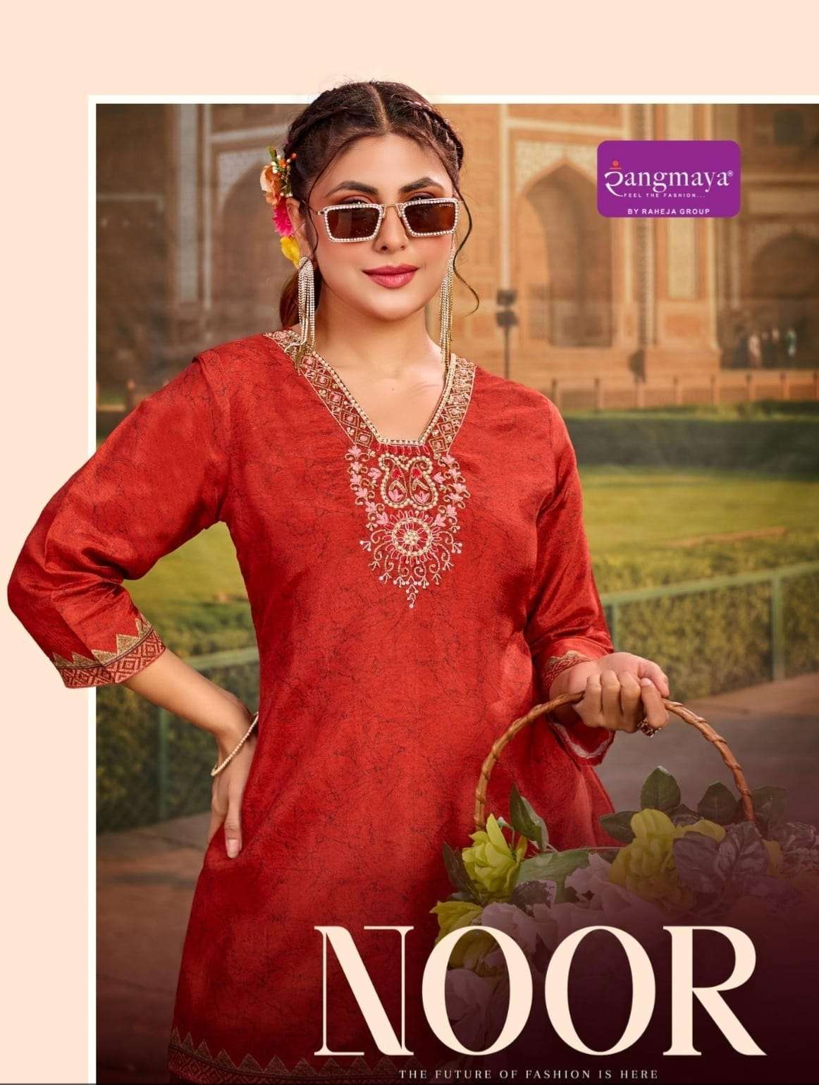 RANGMAYA NOOR MASLIN CORD SET FOR WOMEN REGULAR CLOTHING COLLECTION RESELLER