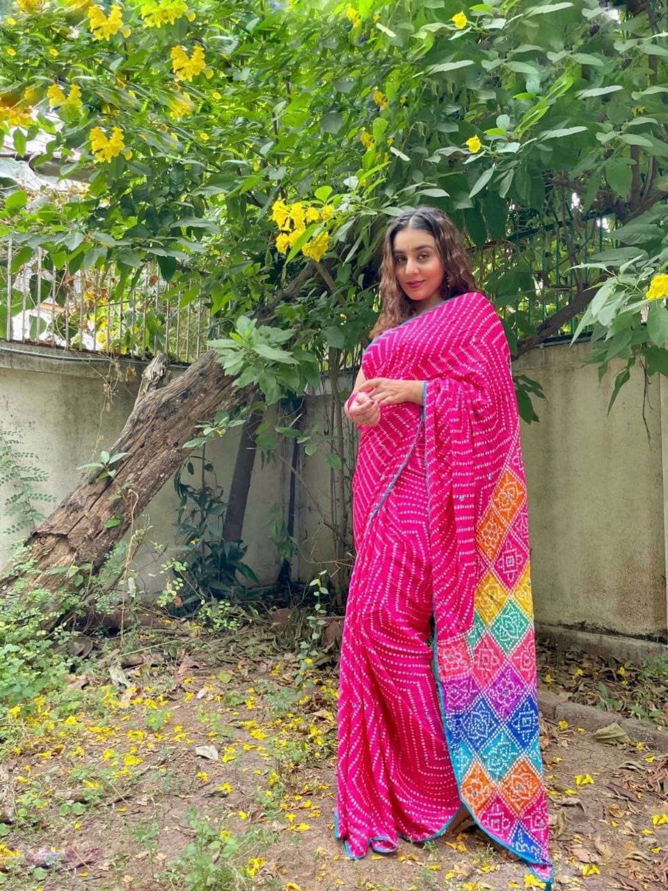 Rasbari vol 3 Beautiful Moss Viscose Chiffon fabric Sarees Reseller in surat  