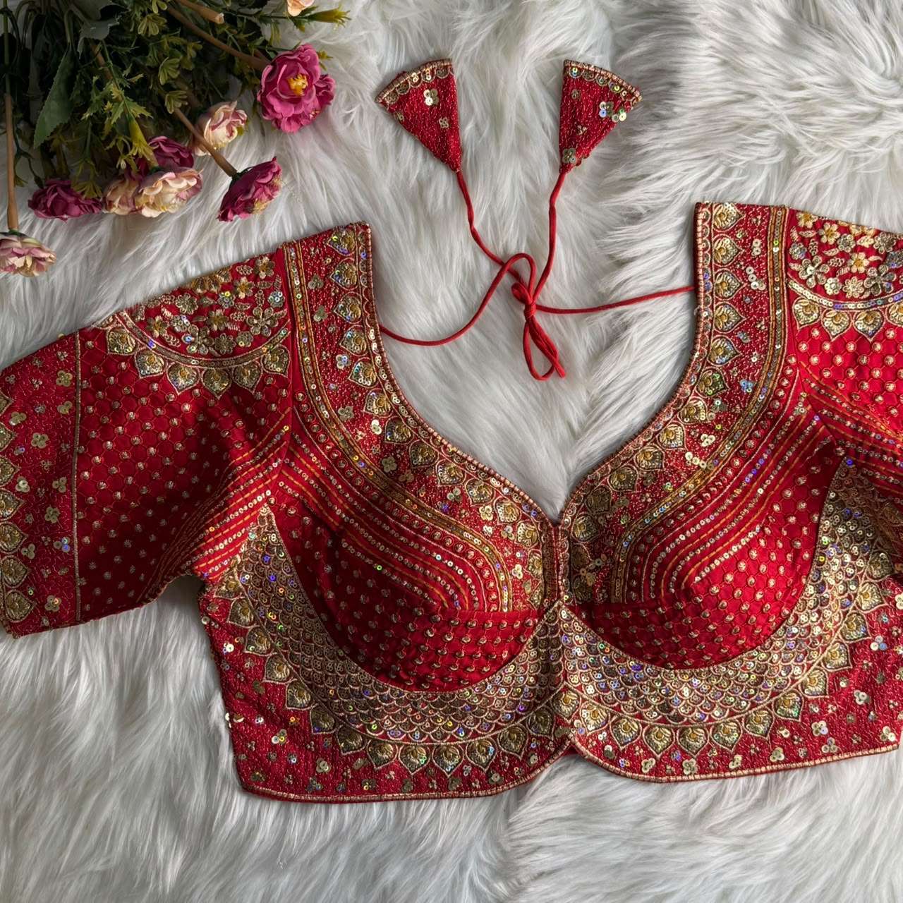  SABYASACHI STYLE HEAVY PURE AND SOFT ROMAN SILK FABRIC RESELLER IN SUAT
