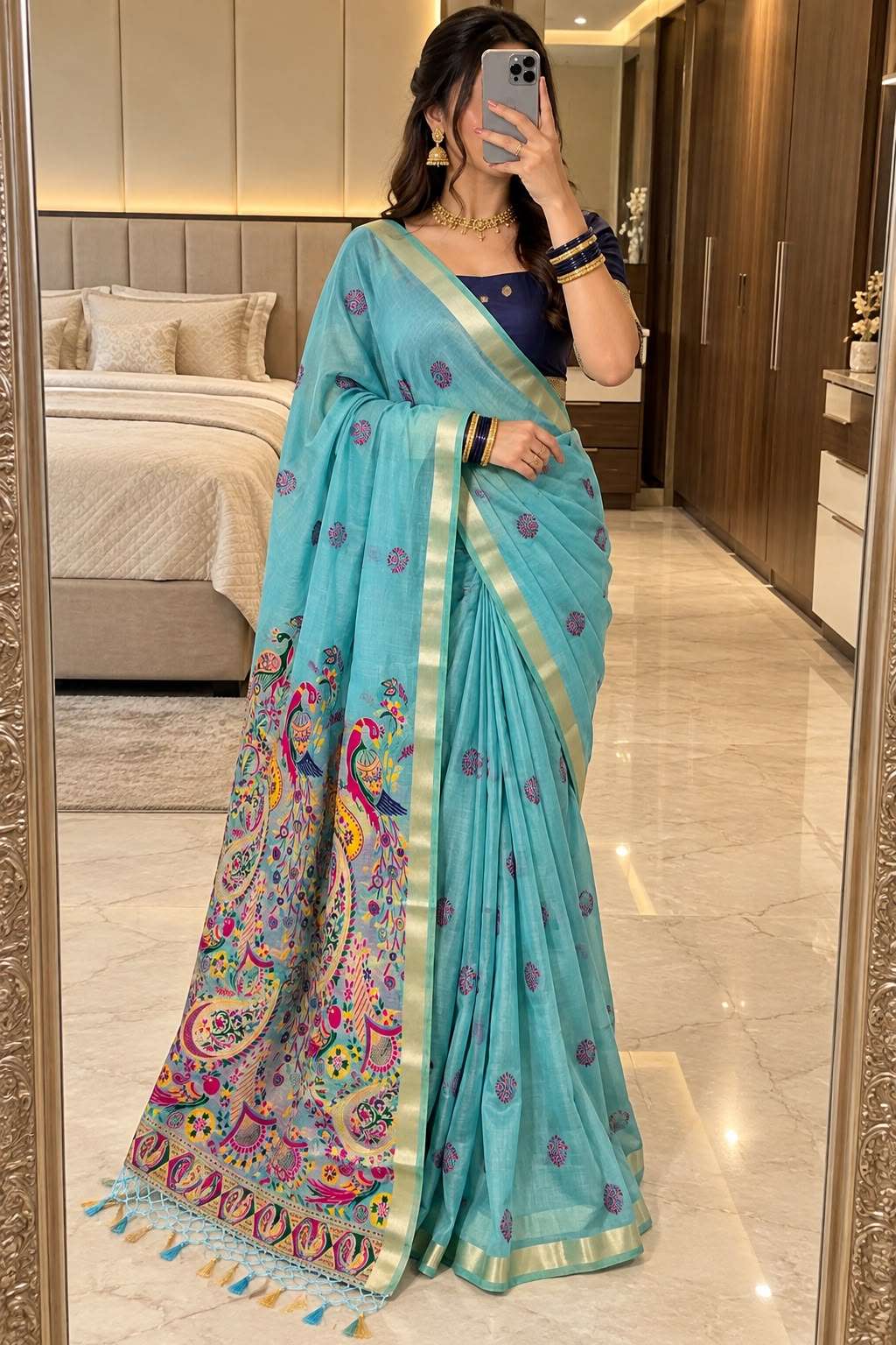  SAKHI VOL 1 SOFT PURE MUNGA COTTON FABRIC SAREE WHOLESALE IN SURAT