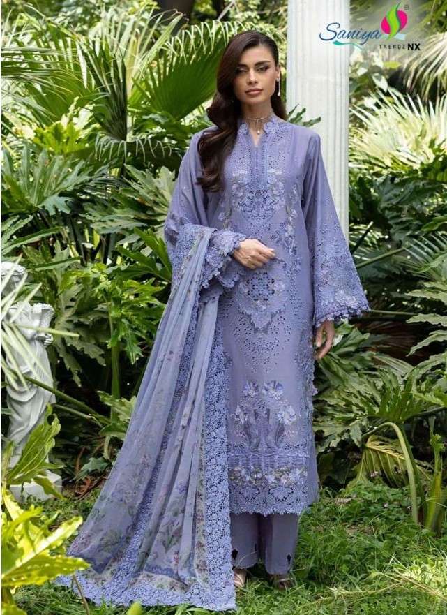 SANIYA TRENDZ NX ELAF PREMIUM VOL 5 5001 PAKISTANI TRADITIONAL URDU WORD FOR CLOTHING SURAT