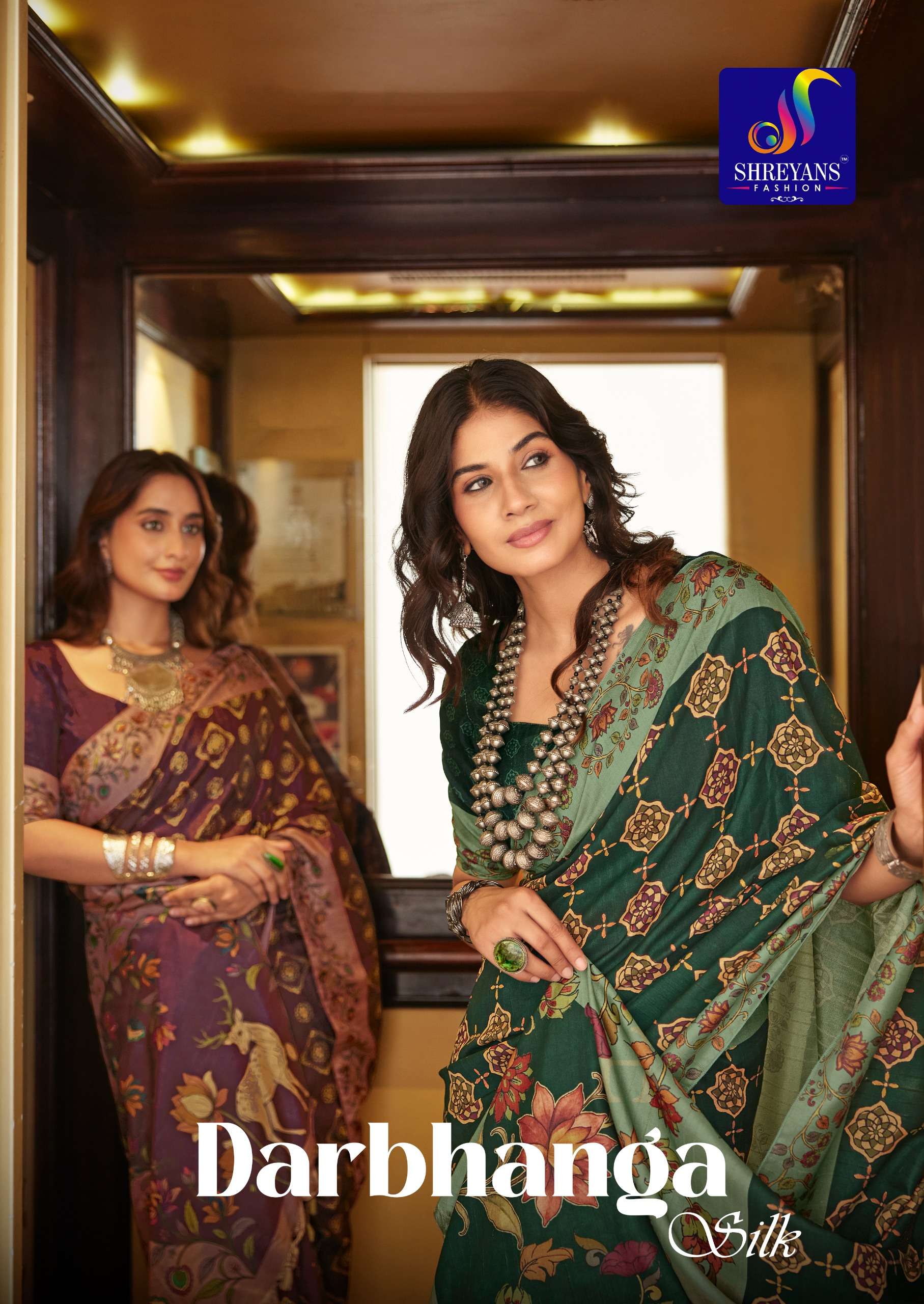 Shreyans Darbhanga Soft Cotton silk Darbhanga saree wholesale in surat 
