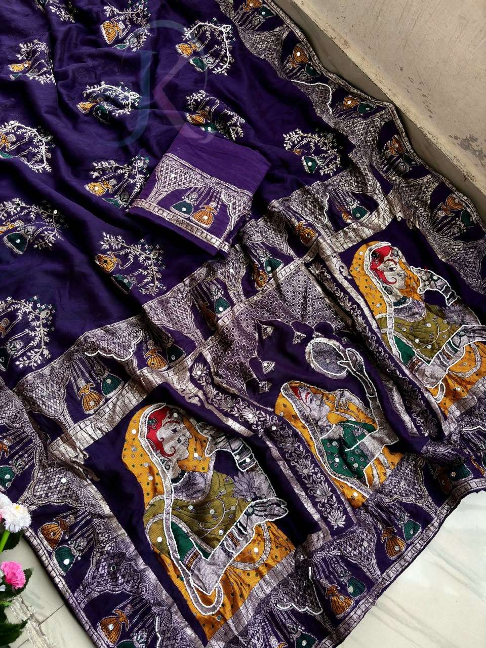 SMOOTH DOLA FANCY FABRIC BEAUTIFUL SAREE RESELLER IN SURAT 449