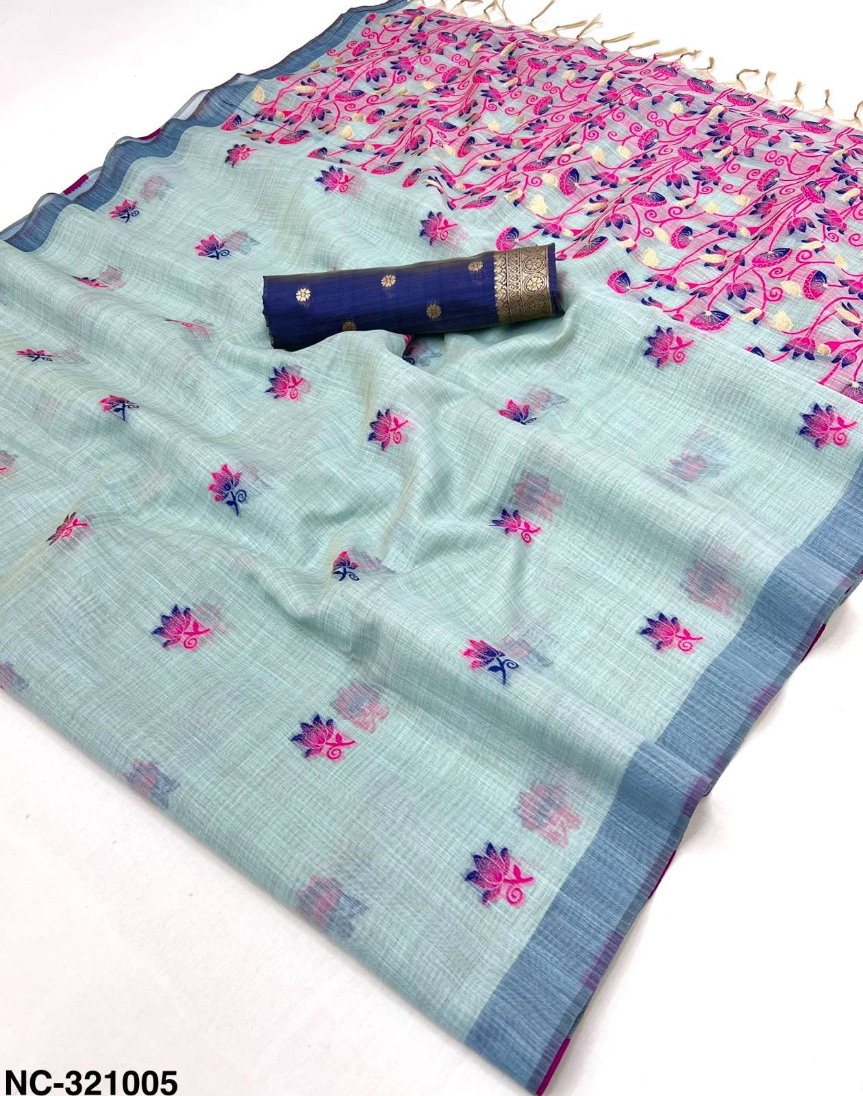 Super Trending RajMata Series Nakshtra cotton soft cotton fabric saree wholesale in surat
