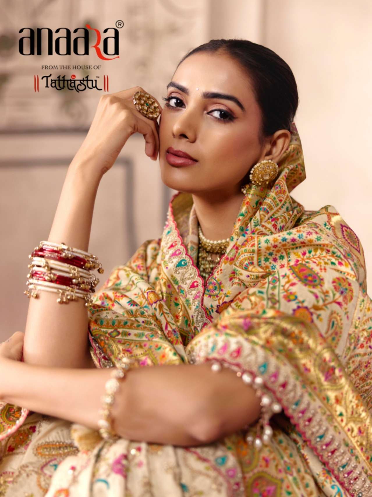 Tathasu Anaara 8800 Series 8801 TO 8809 Dola Zari Silk Saree wholesale in surat