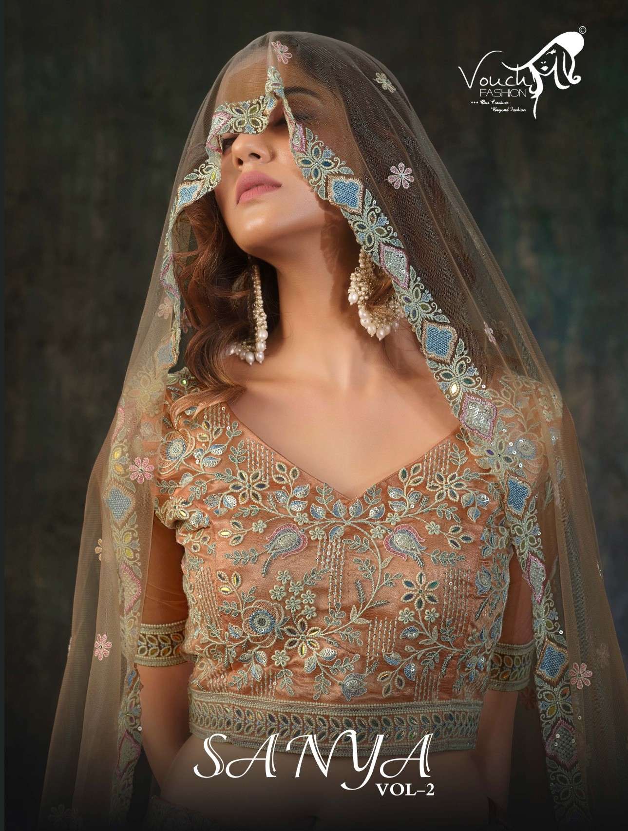 VOUCH OFFICIAL SANYA VOL 2 PREMIUM FANCY FABRIC LEHENGA CHOLI WHOLESALE IN SURAT
