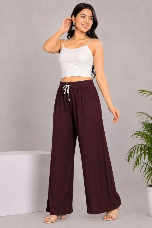 YOUR EVERYDAY LOOK WITH TWO CHIC AND COMFORTABLE WIDE LEG PALAZZO PANT