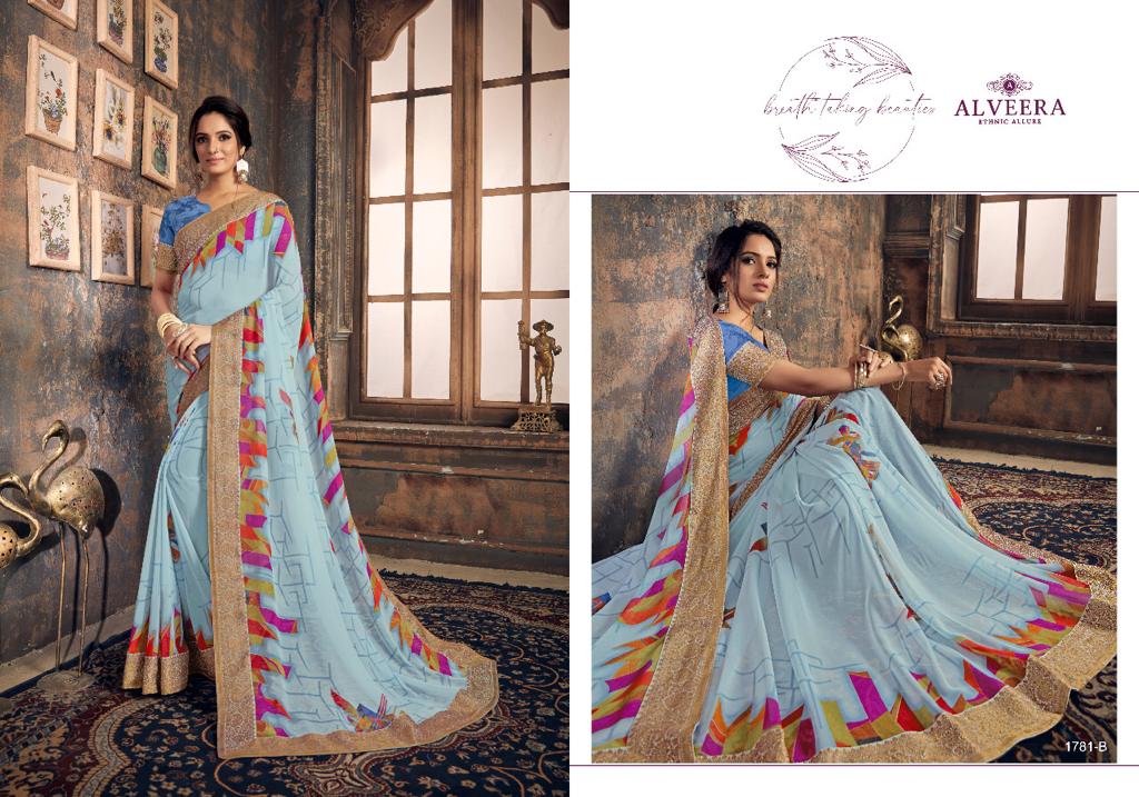 Lt Fabrics Kashvi Creation Alveera Leheriya Print Saree collection | Saree,  Saree designs, Saree collection
