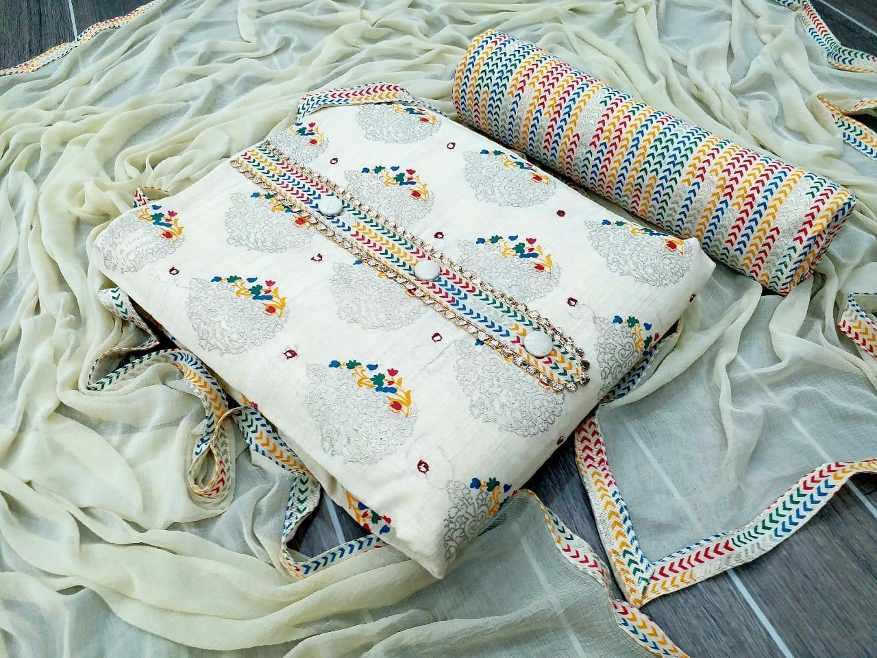 🌹Name: Khadi Cotton dress material.... - Hasini collections | Facebook