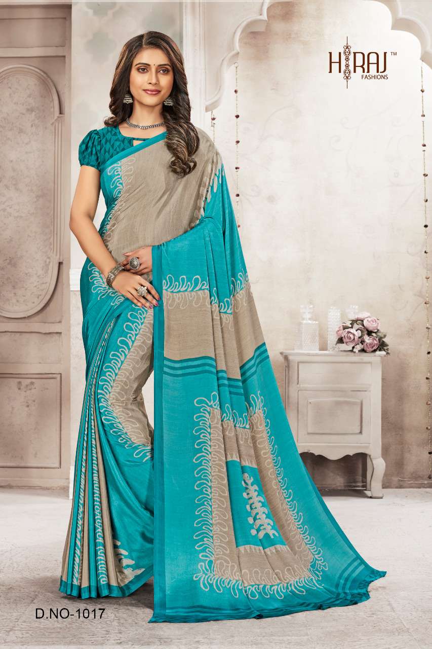 Buy KANDORA Printed Bollywood Crepe Green Sarees Online @ Best Price In  India | Flipkart.com