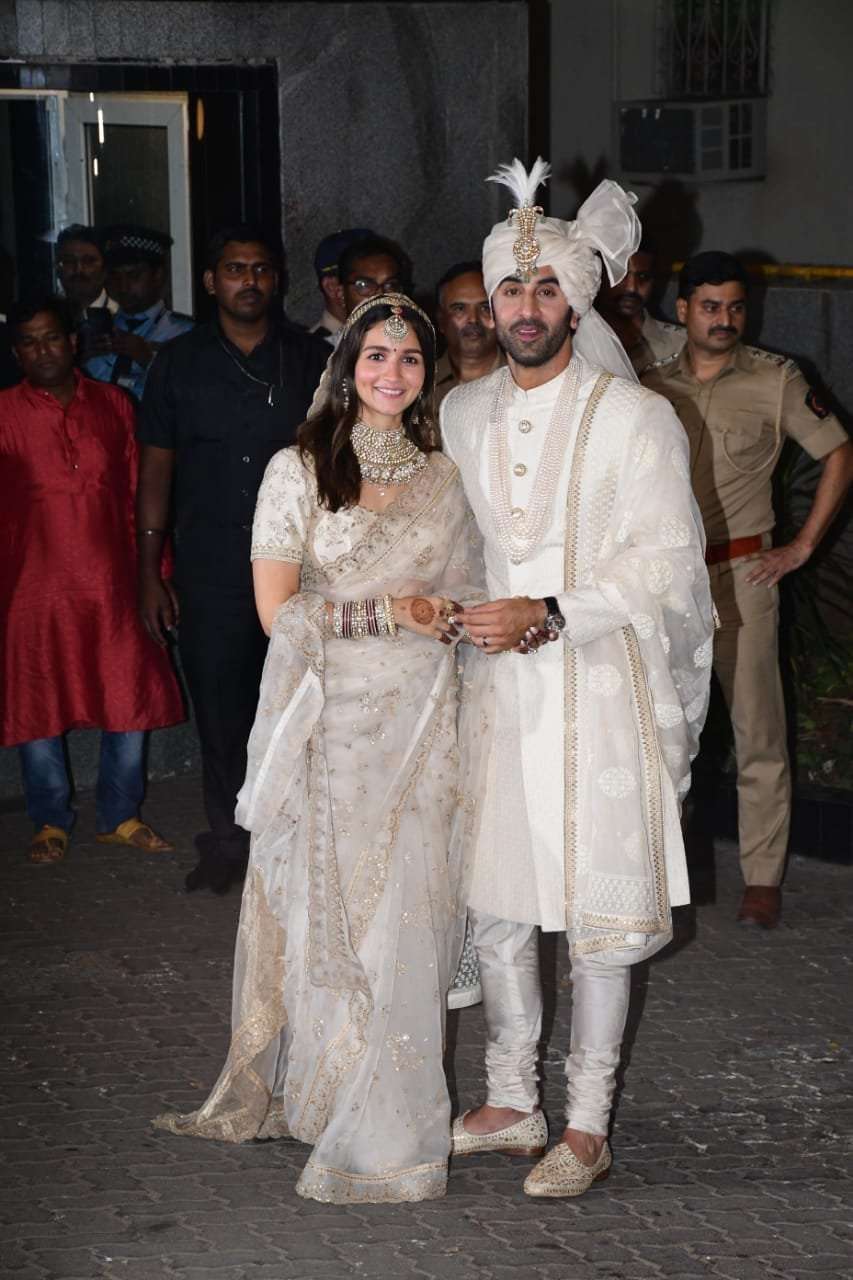 Did Parineeti Chopra-Raghav Chadha copy Alia Bhatt-Ranbir Kapoor's wedding  attire? – Firstpost