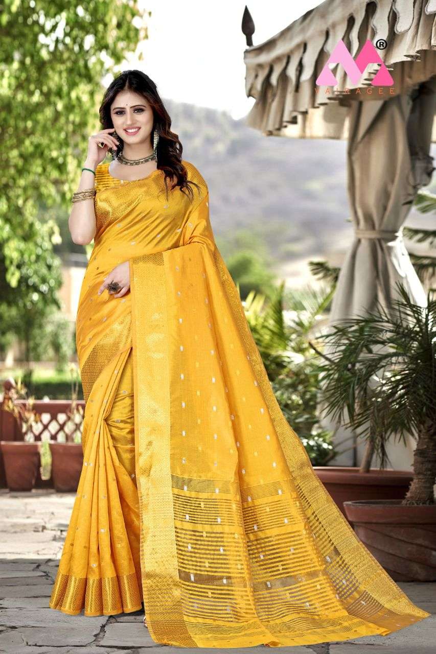 Wedding Wear Amisha Saree Catalog at Rs.650/Piece in mumbai offer by  Siddhivinayak Enterprise