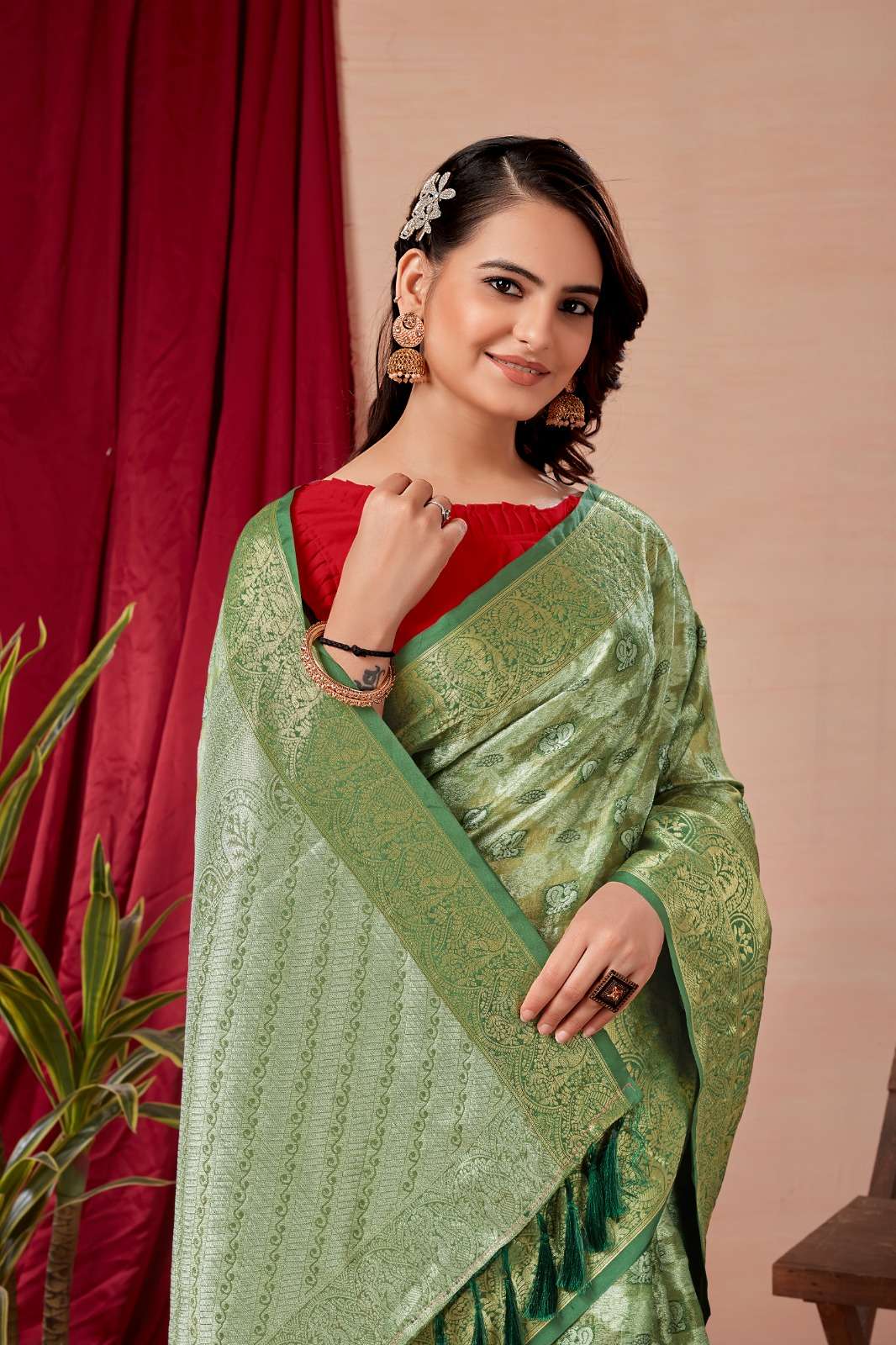 Tamanna 1 New Fancy Designer Party Wear Organza Saree Collection - The  Ethnic World