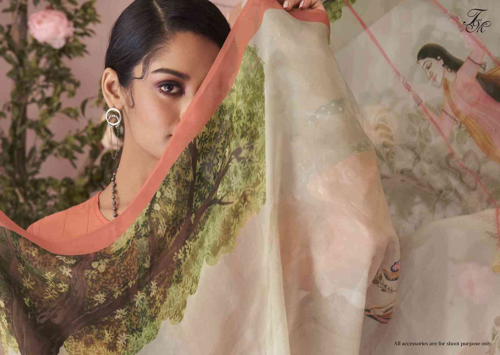 T M HASTKALA VISCOSE JARI LINING PRINTED SALWAR SUITS AT WHOLESALE