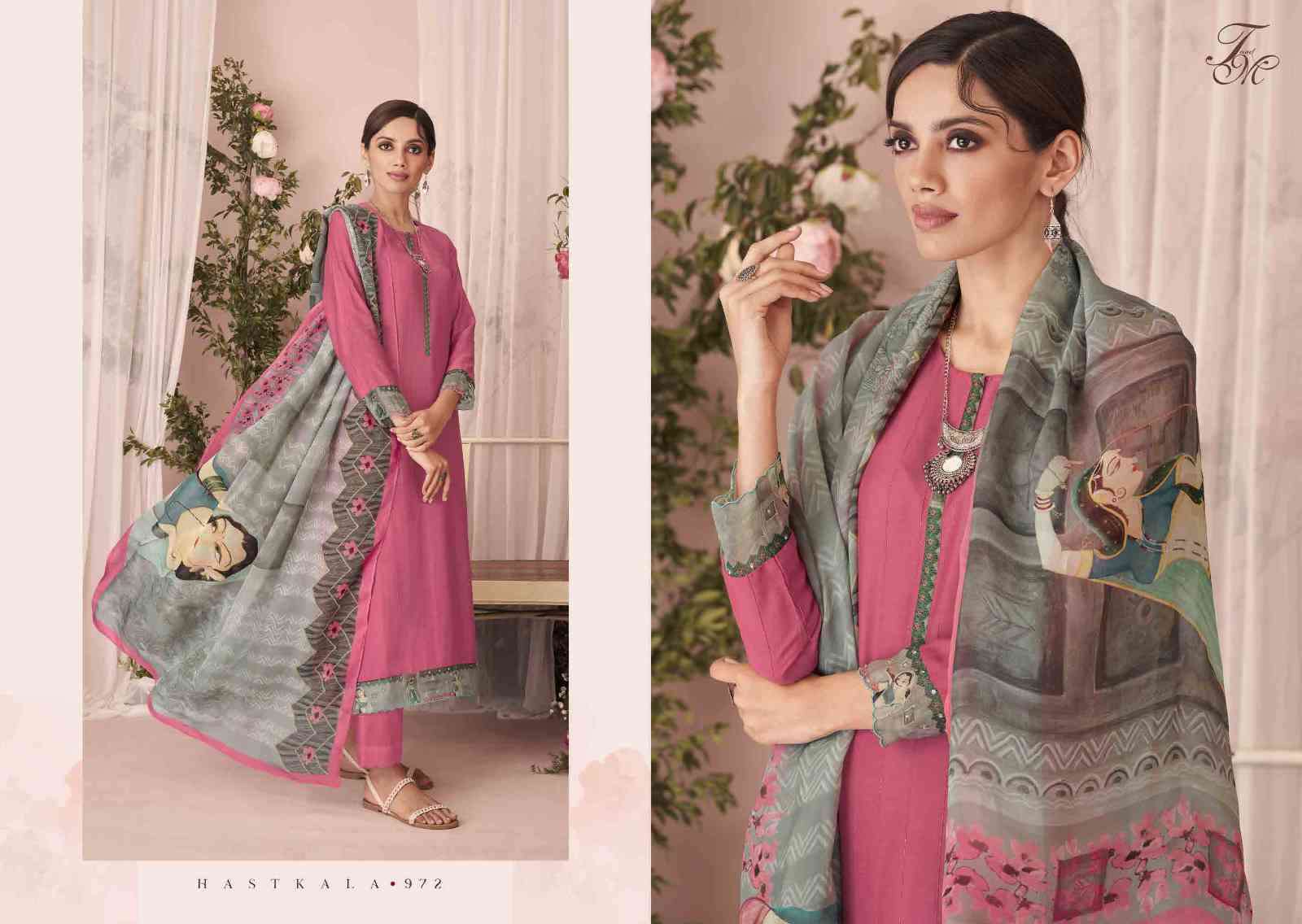 Hastkala dress on sale materials online