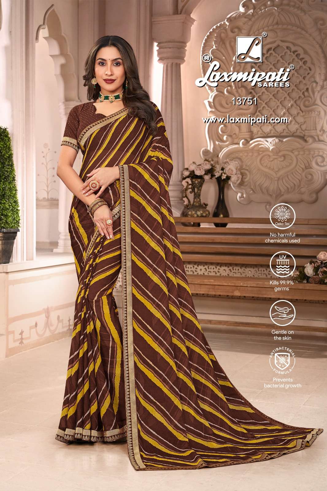 Laxmipati Rizmi Georgette With Fancy Red & Balck Saree Collection At  Wholesale Rate