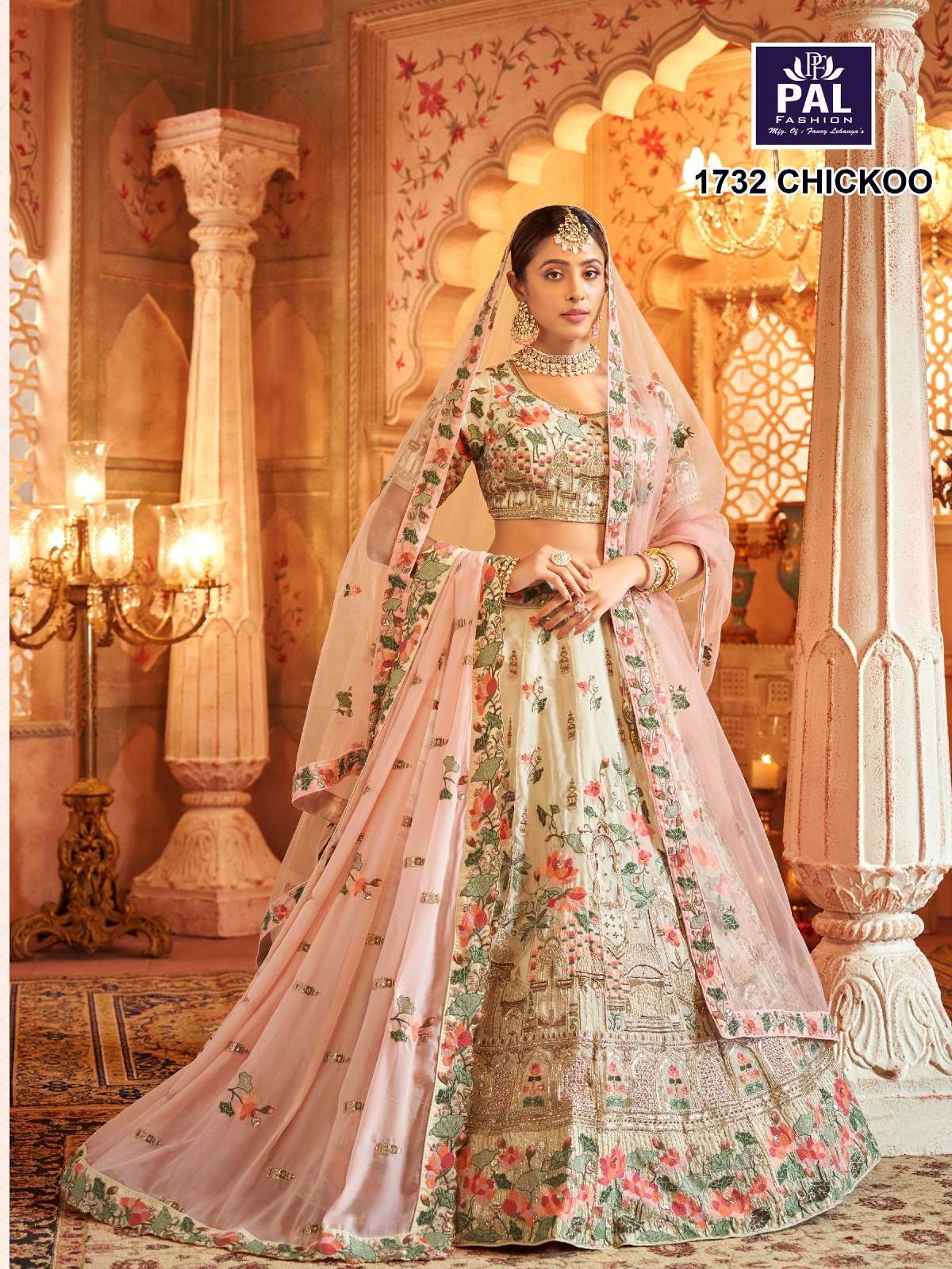 Shop for Bindani by Jigar and Nikita Pink Silk Embellished Lehenga And  Draped Blouse Set for Women Online at Aza Fas… | Draped blouse, Bridal dress  fashion, Lehenga