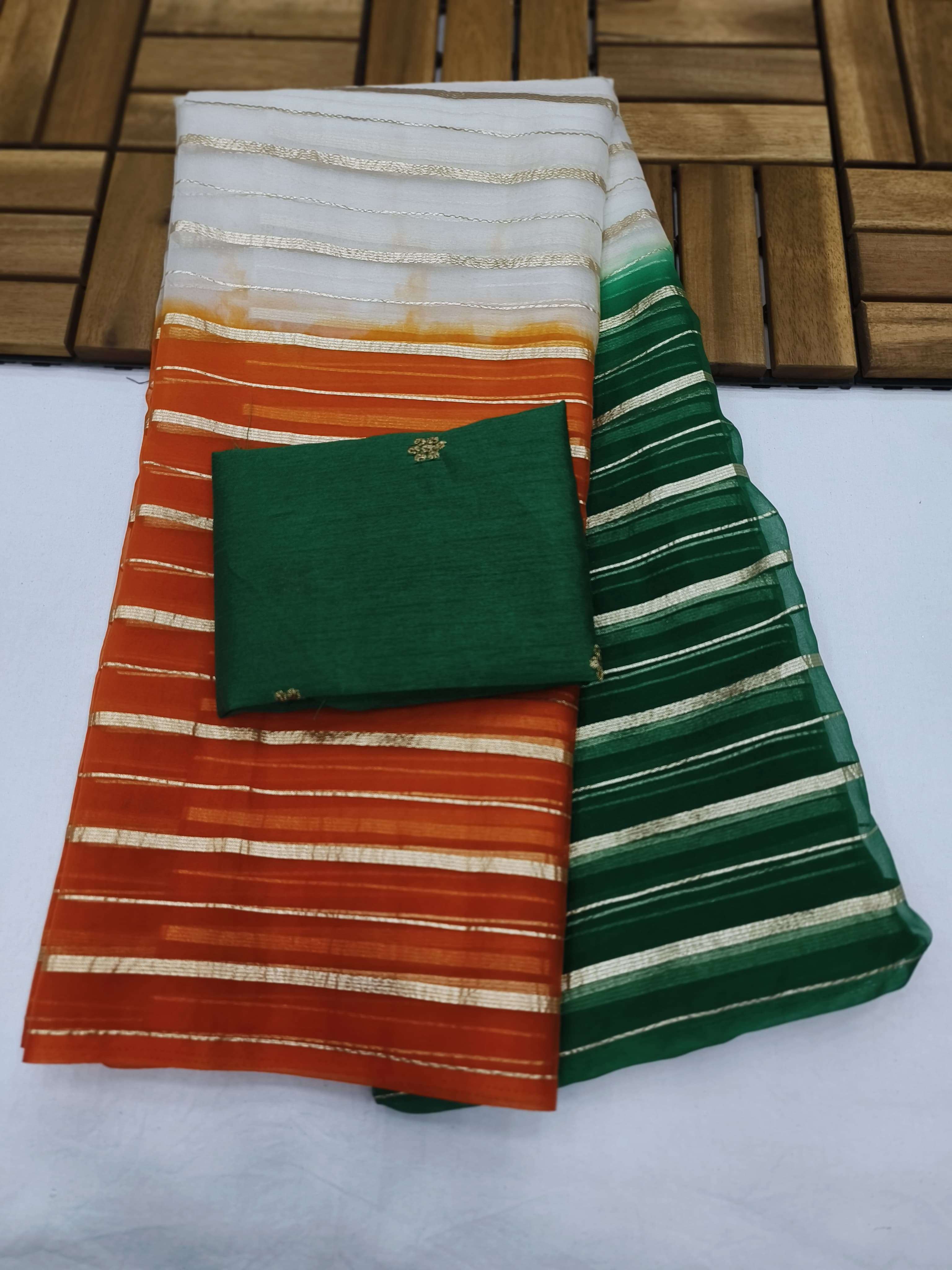 Republic Day Saree Salwar Kameez Combo - Uniform Sarees Corp at Rs  1300/piece, Bengaluru | ID: 20437785012