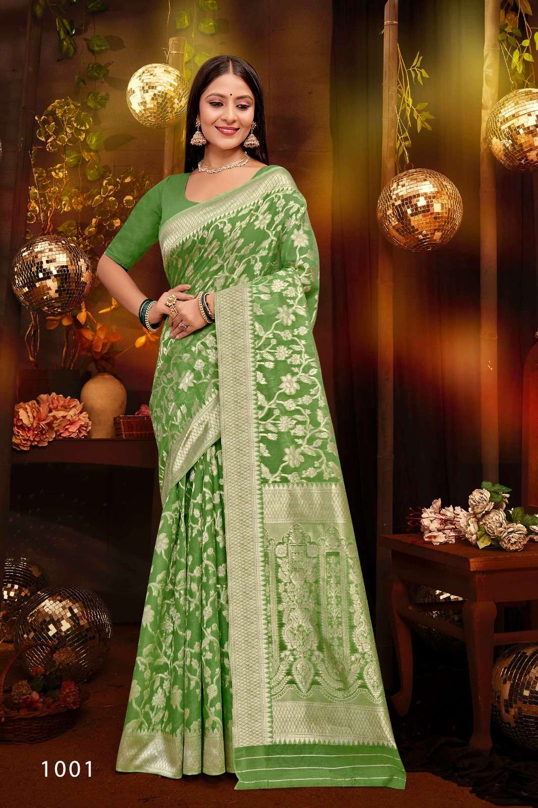 SAROJ KARISHMA COTTON VOL PARTY WEAR SPECIAL COTTON SAREE