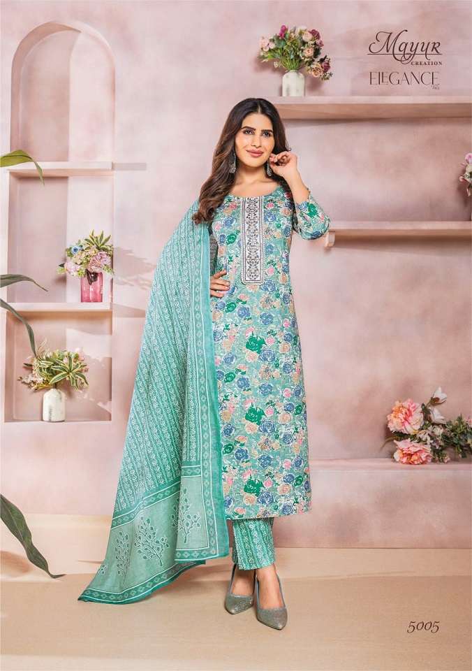 MAYUR CREATION ELEGANCE VOL COTTON PRINTED DRESS MATERIAL COLLECTION