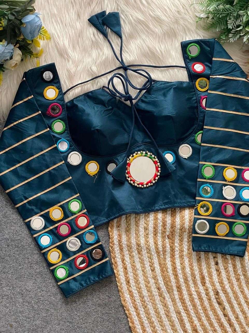 Navratri 01 TREND GARBA OUTFIT NAVRATRI SILK BLOUSE COLLECTION