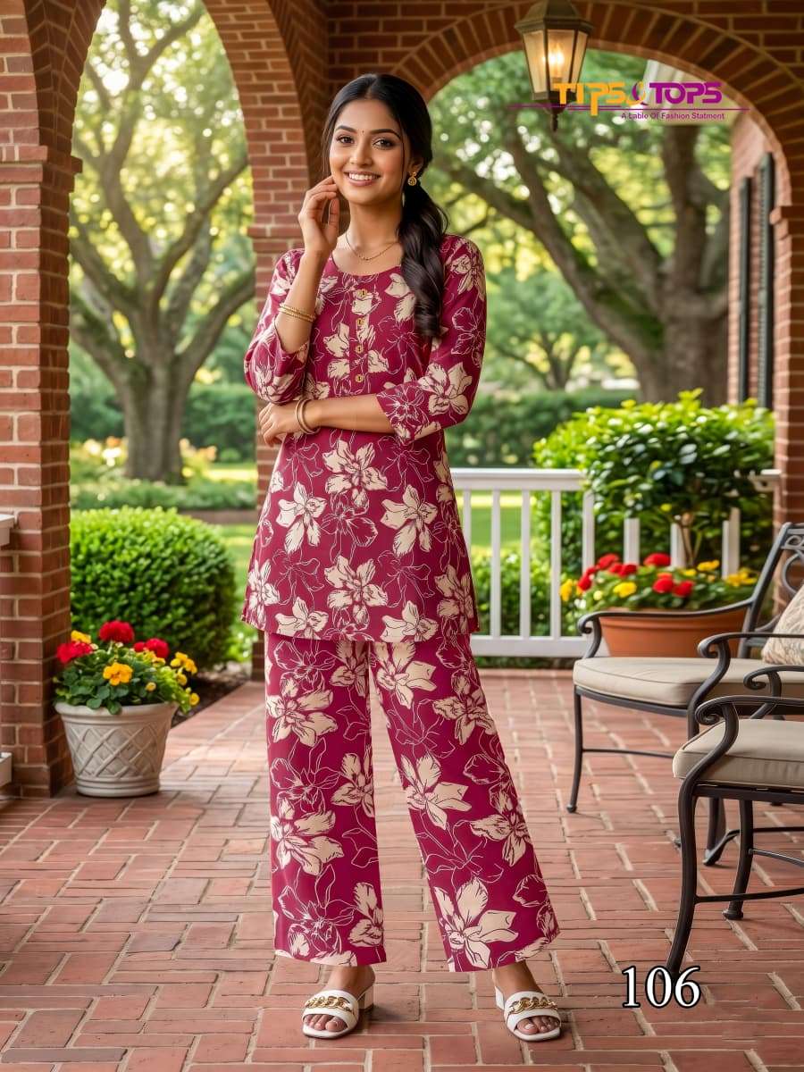 TIPS & TOPS INSTAGIRL TREND CASUAL LOOK FLOWER PRINT CORD SET STORE MARKET TIPS & TOPS INSTAGIRL TREND CASUAL LOOK FLOWER PRINT CORD SET STORE MARKET