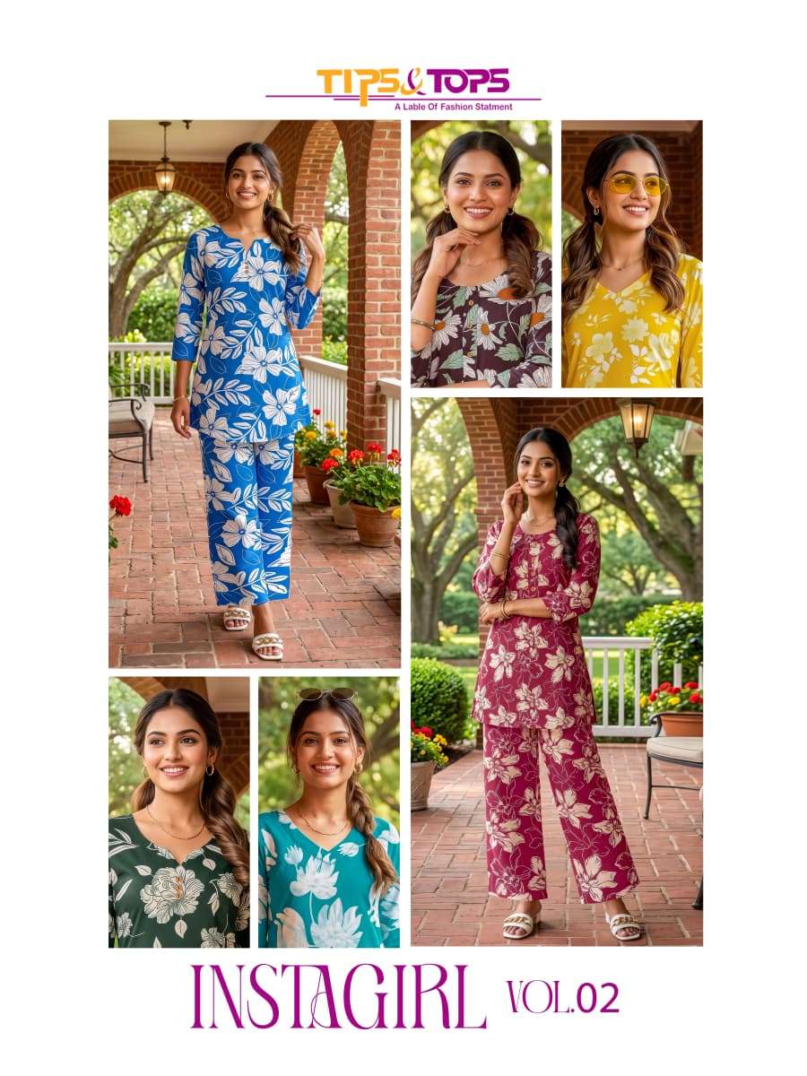 TIPS & TOPS INSTAGIRL TREND CASUAL LOOK FLOWER PRINT CORD SET STORE MARKET TIPS & TOPS INSTAGIRL TREND CASUAL LOOK FLOWER PRINT CORD SET STORE MARKET