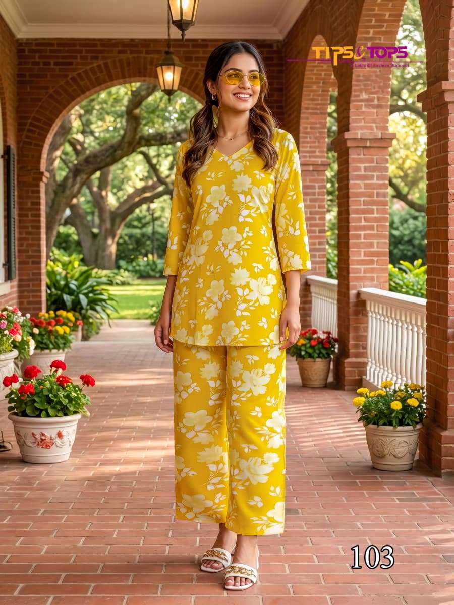 TIPS & TOPS INSTAGIRL TREND CASUAL LOOK FLOWER PRINT CORD SET STORE MARKET TIPS & TOPS INSTAGIRL TREND CASUAL LOOK FLOWER PRINT CORD SET STORE MARKET