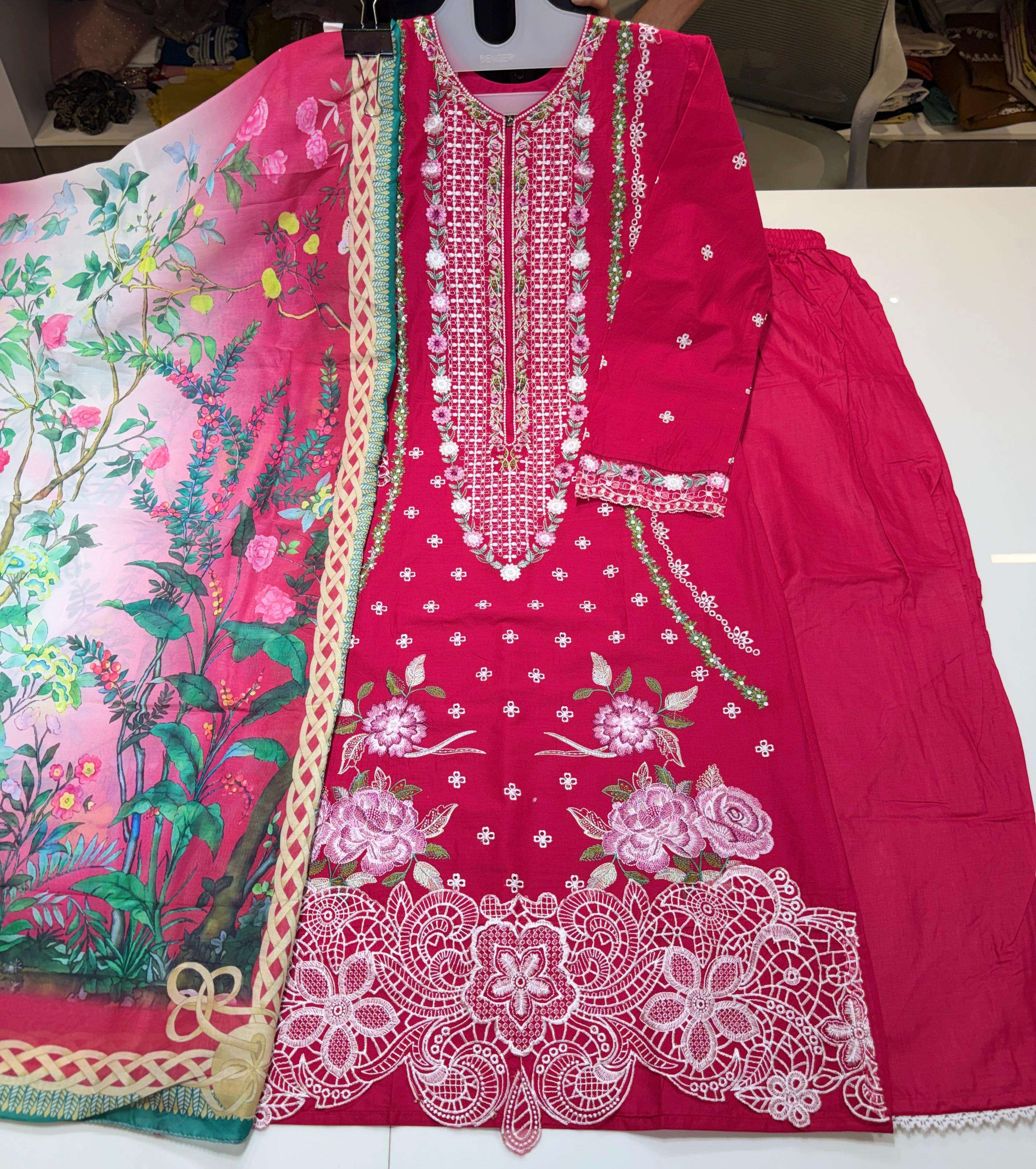 DEEPSY SUITS MUSHQ VOL 4 COTTON HEAVY WORK PAKISTANI PATTERN SUIT FOR WHOLESALE DEEPSY SUITS MUSHQ VOL 4 COTTON HEAVY WORK PAKISTANI PATTERN SUIT FOR WHOLESALE