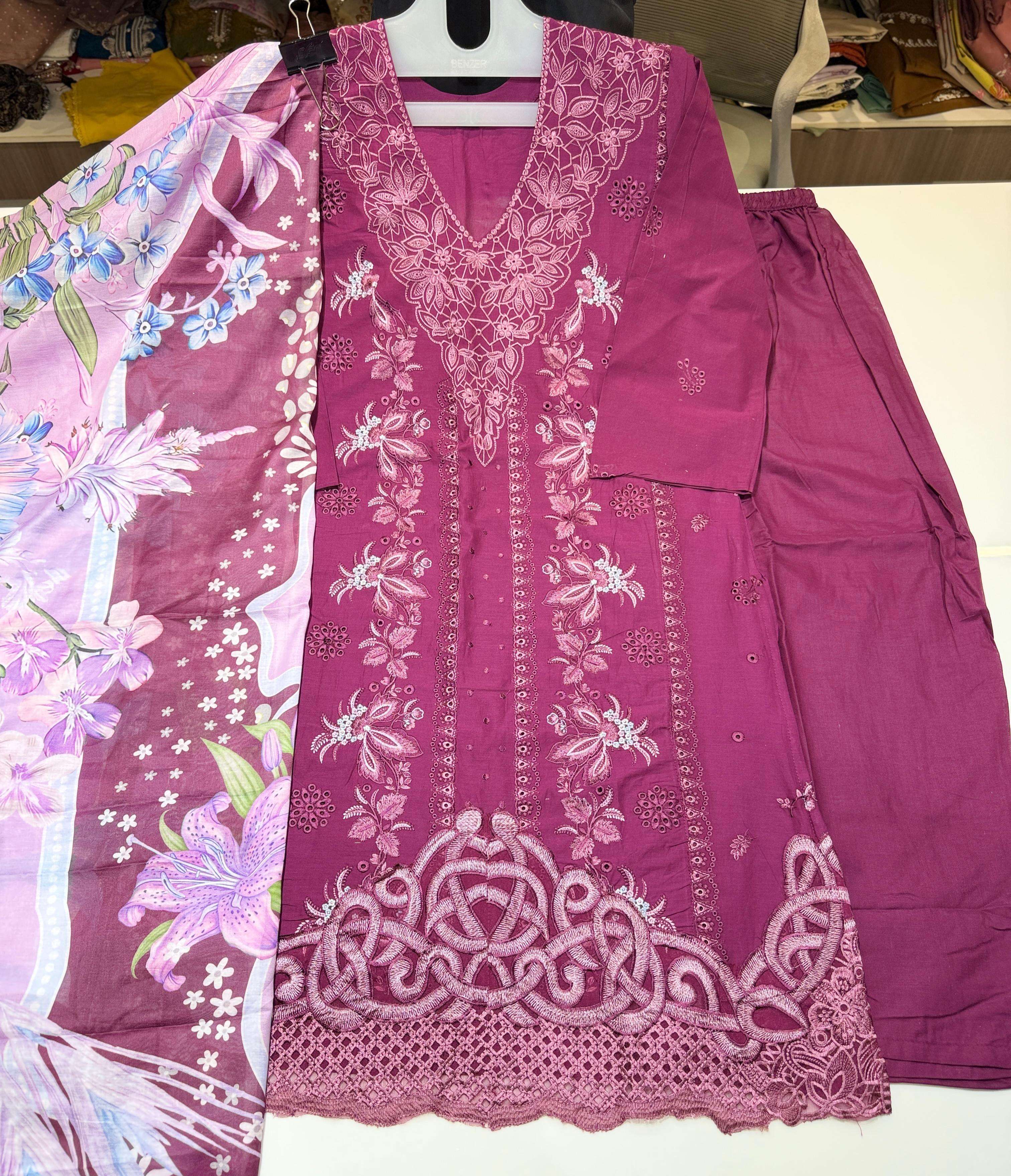 DEEPSY SUITS MUSHQ VOL 4 COTTON HEAVY WORK PAKISTANI PATTERN SUIT FOR WHOLESALE DEEPSY SUITS MUSHQ VOL 4 COTTON HEAVY WORK PAKISTANI PATTERN SUIT FOR WHOLESALE