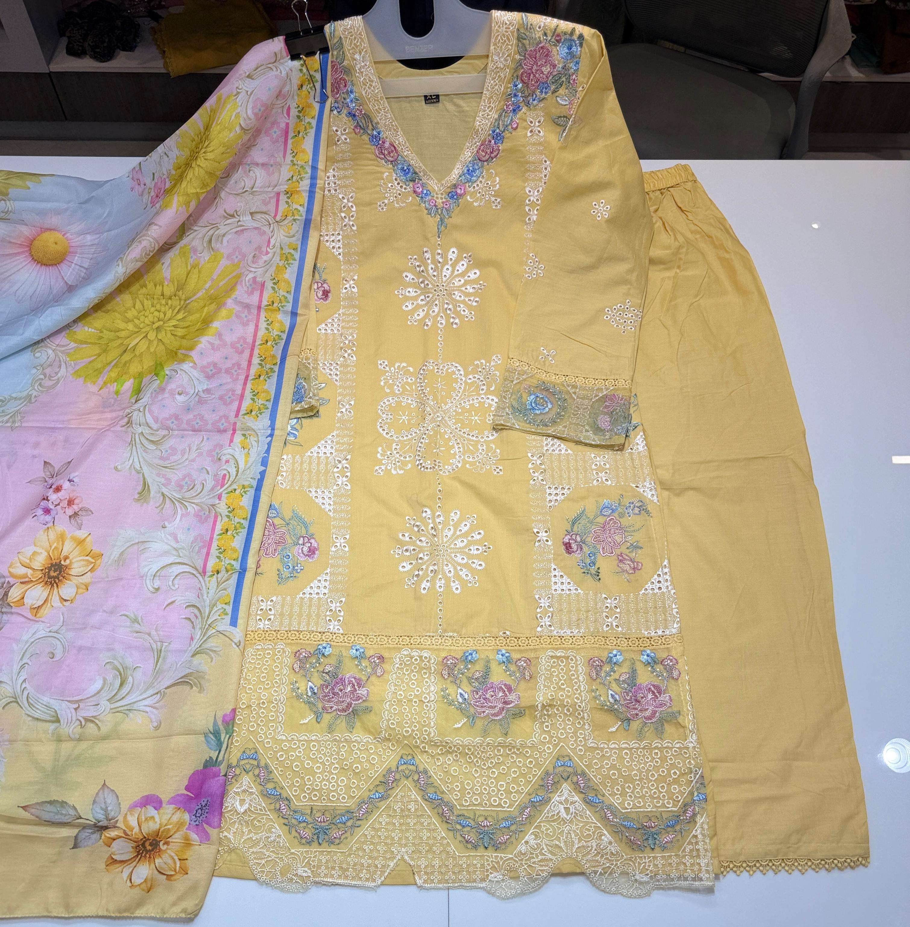 DEEPSY SUITS MUSHQ VOL 4 COTTON HEAVY WORK PAKISTANI PATTERN SUIT FOR WHOLESALE DEEPSY SUITS MUSHQ VOL 4 COTTON HEAVY WORK PAKISTANI PATTERN SUIT FOR WHOLESALE