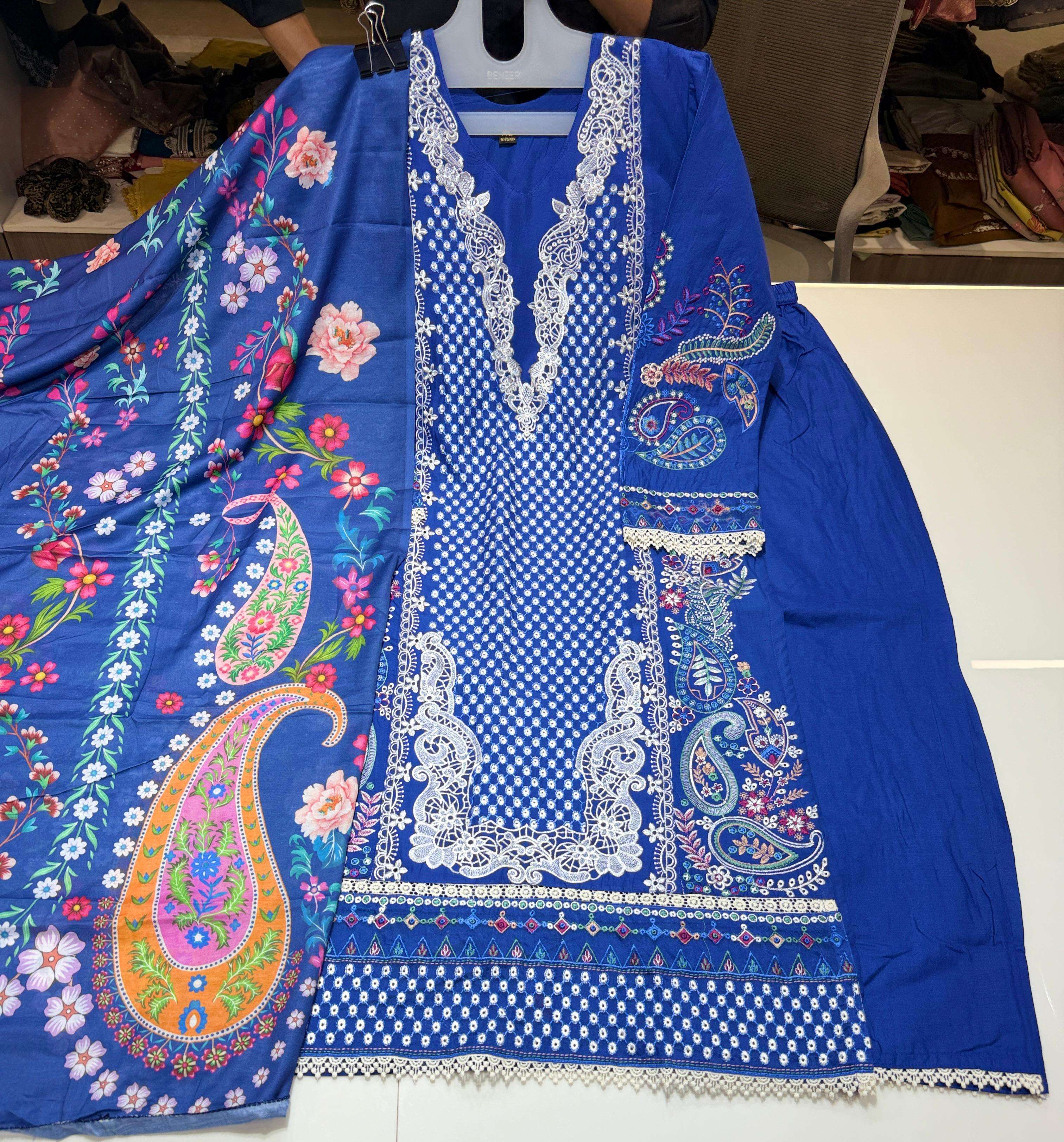 DEEPSY SUITS MUSHQ VOL 4 COTTON HEAVY WORK PAKISTANI PATTERN SUIT FOR WHOLESALE DEEPSY SUITS MUSHQ VOL 4 COTTON HEAVY WORK PAKISTANI PATTERN SUIT FOR WHOLESALE