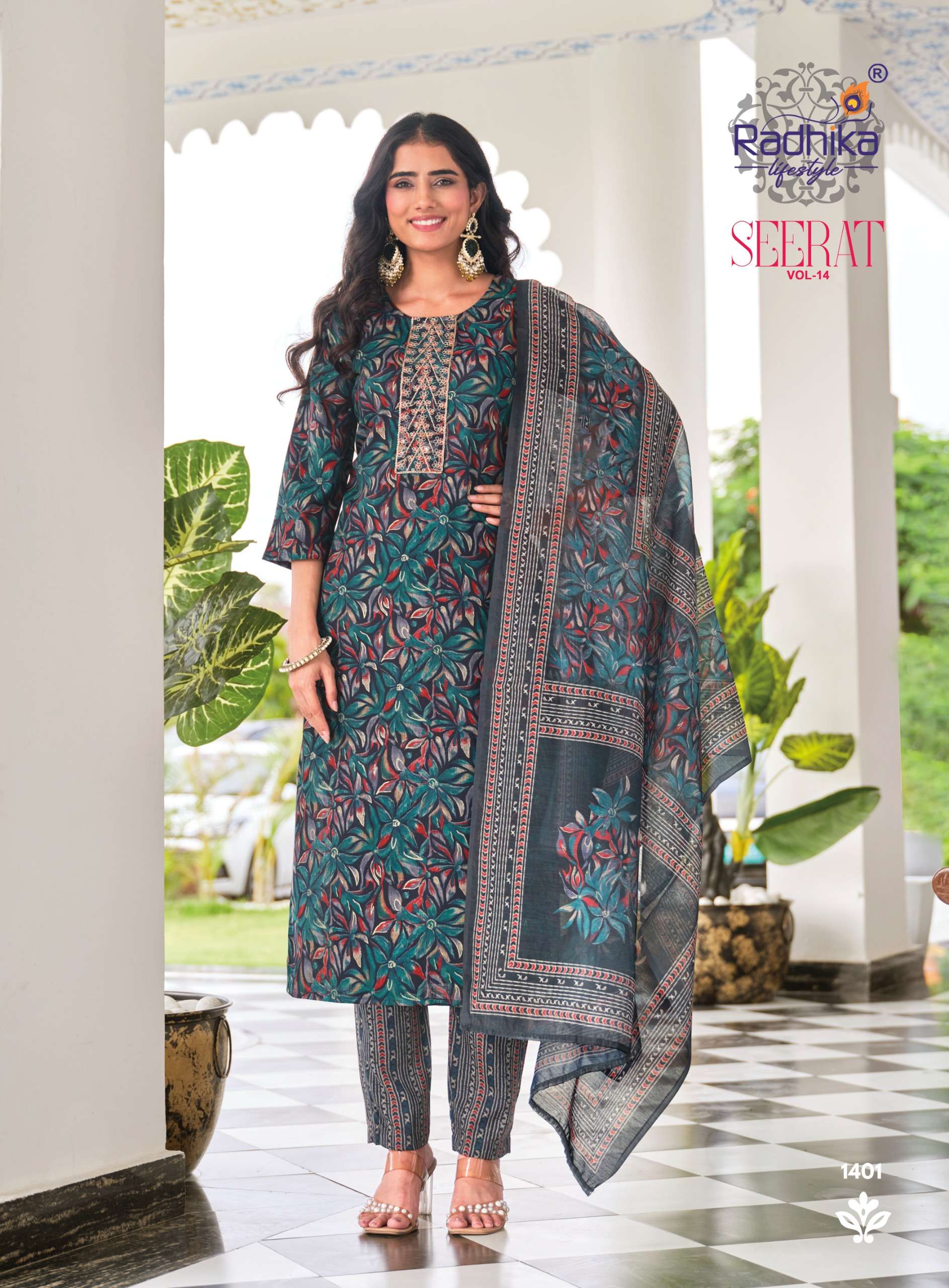 RADHIKA LIFESTYLE SEERAT VOL 14 RAYON CAPSULE WITH WORK SALWAR SUIT TRADITIONAL OUTFIT RADHIKA LIFESTYLE SEERAT VOL 14 RAYON CAPSULE WITH WORK SALWAR SUIT TRADITIONAL OUTFIT