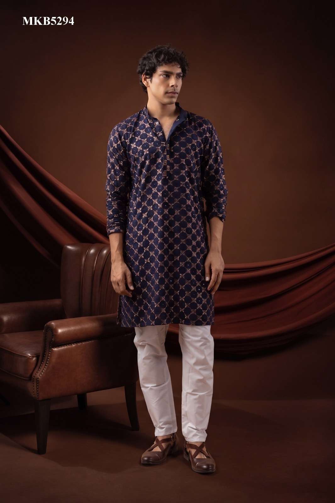 CEREMONIAL MENS KURTA SET VOL 10 COTTON KURTI BOTTOM SALWAR TYPE AYEGA MENS BUY