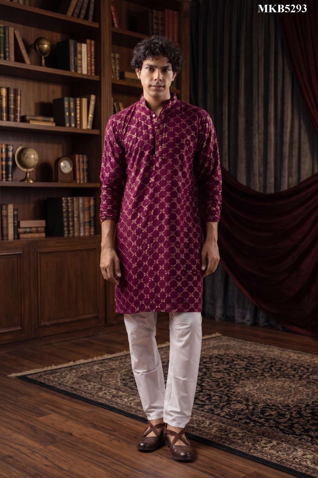 CEREMONIAL MENS KURTA SET VOL 10 COTTON KURTI BOTTOM SALWAR TYPE AYEGA MENS BUY