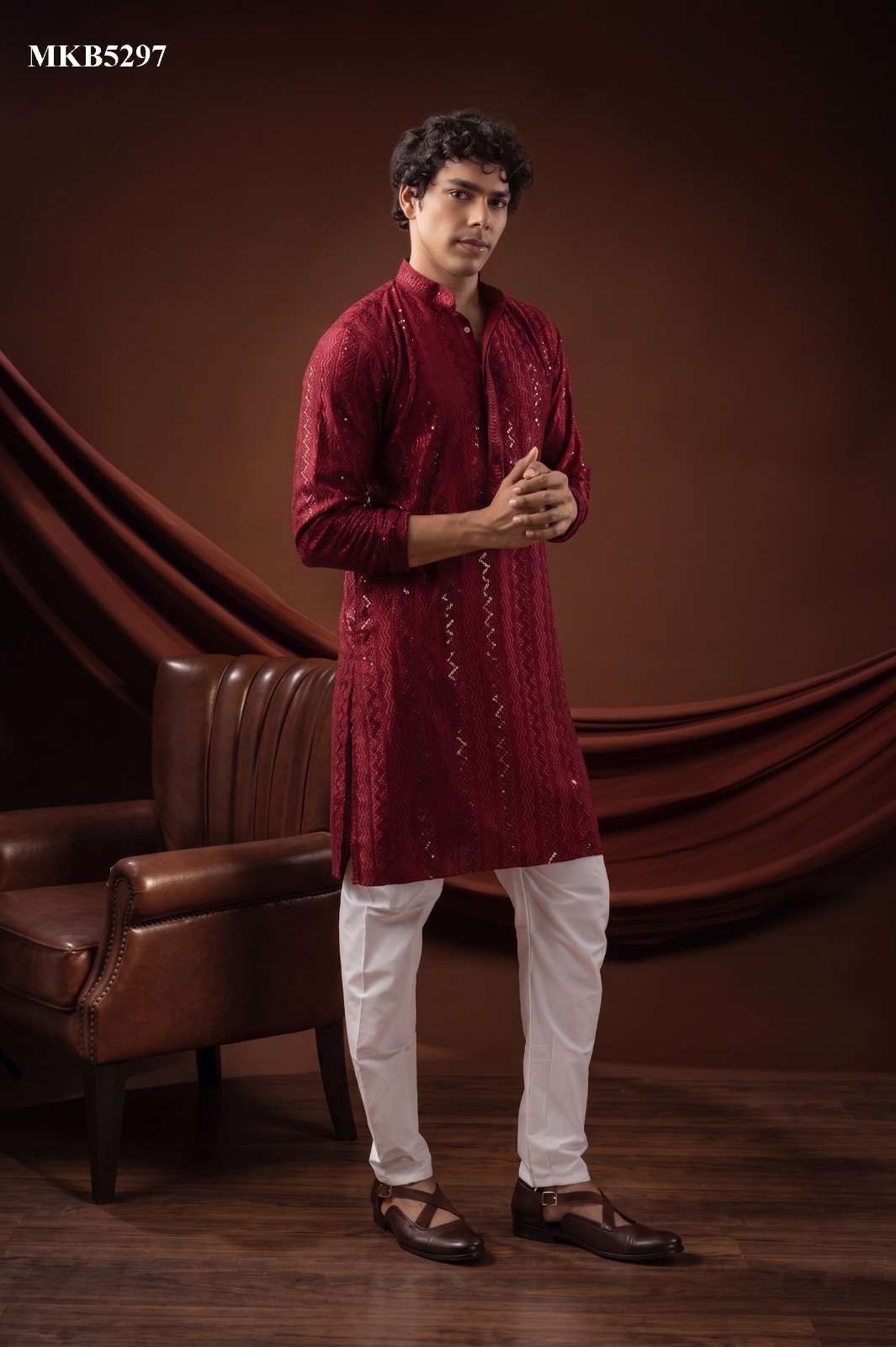 CEREMONIAL MENS KURTA SET VOL 10 COTTON KURTI BOTTOM SALWAR TYPE AYEGA MENS BUY