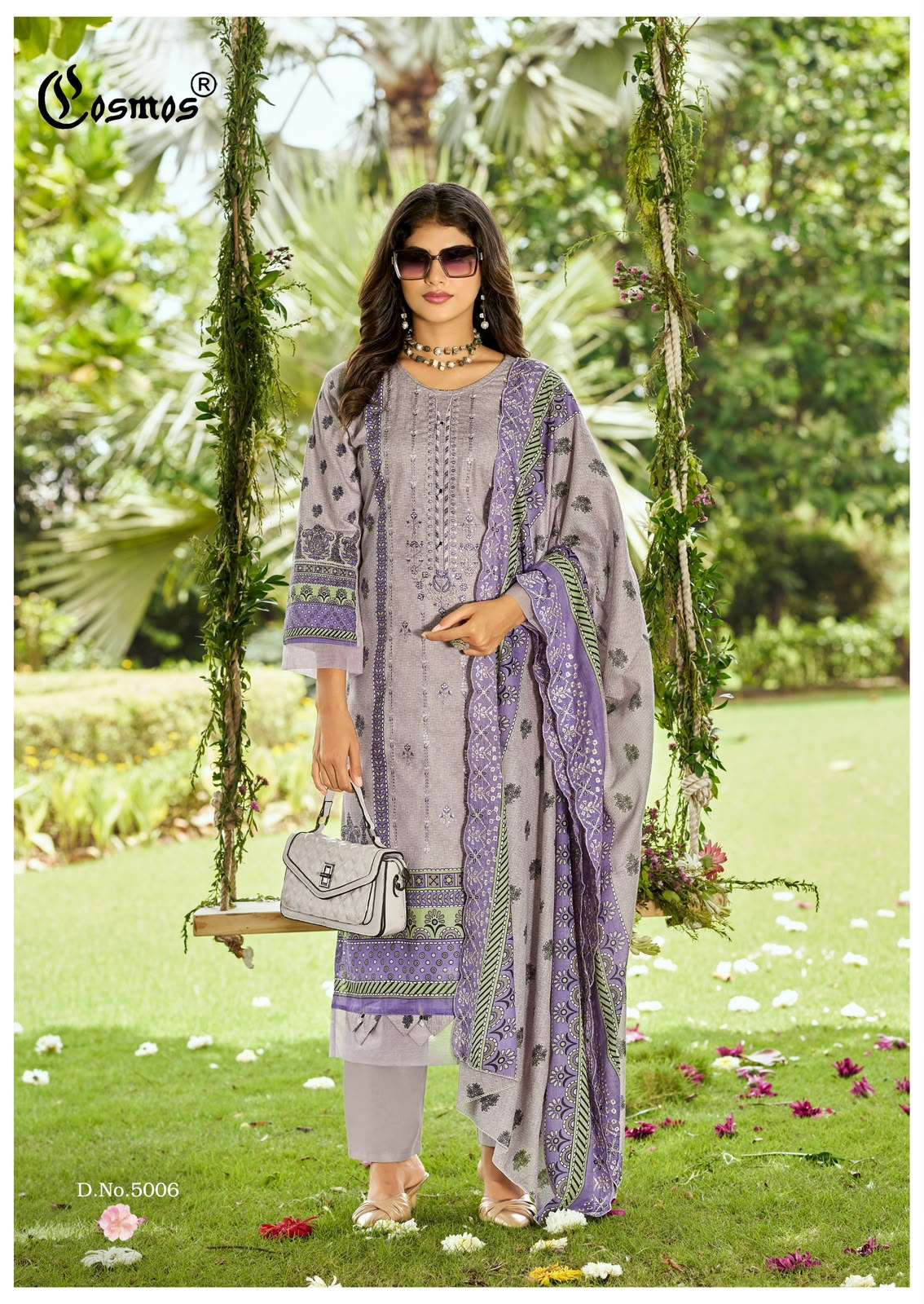 COSMOS BIN SAEED VOL 5 LAWN COTTON WITH HEAVY WORK SALWAR SUIT REGULAR WHOLESALER COSMOS BIN SAEED VOL 5 LAWN COTTON WITH HEAVY WORK SALWAR SUIT REGULAR WHOLESALER